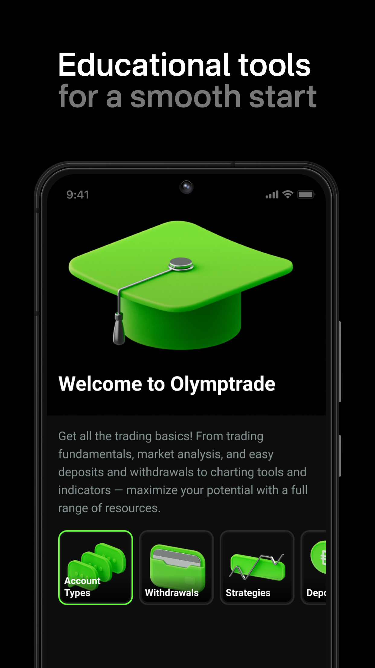 اسکرین شات 6 برنامه Olymptrade – Trading online