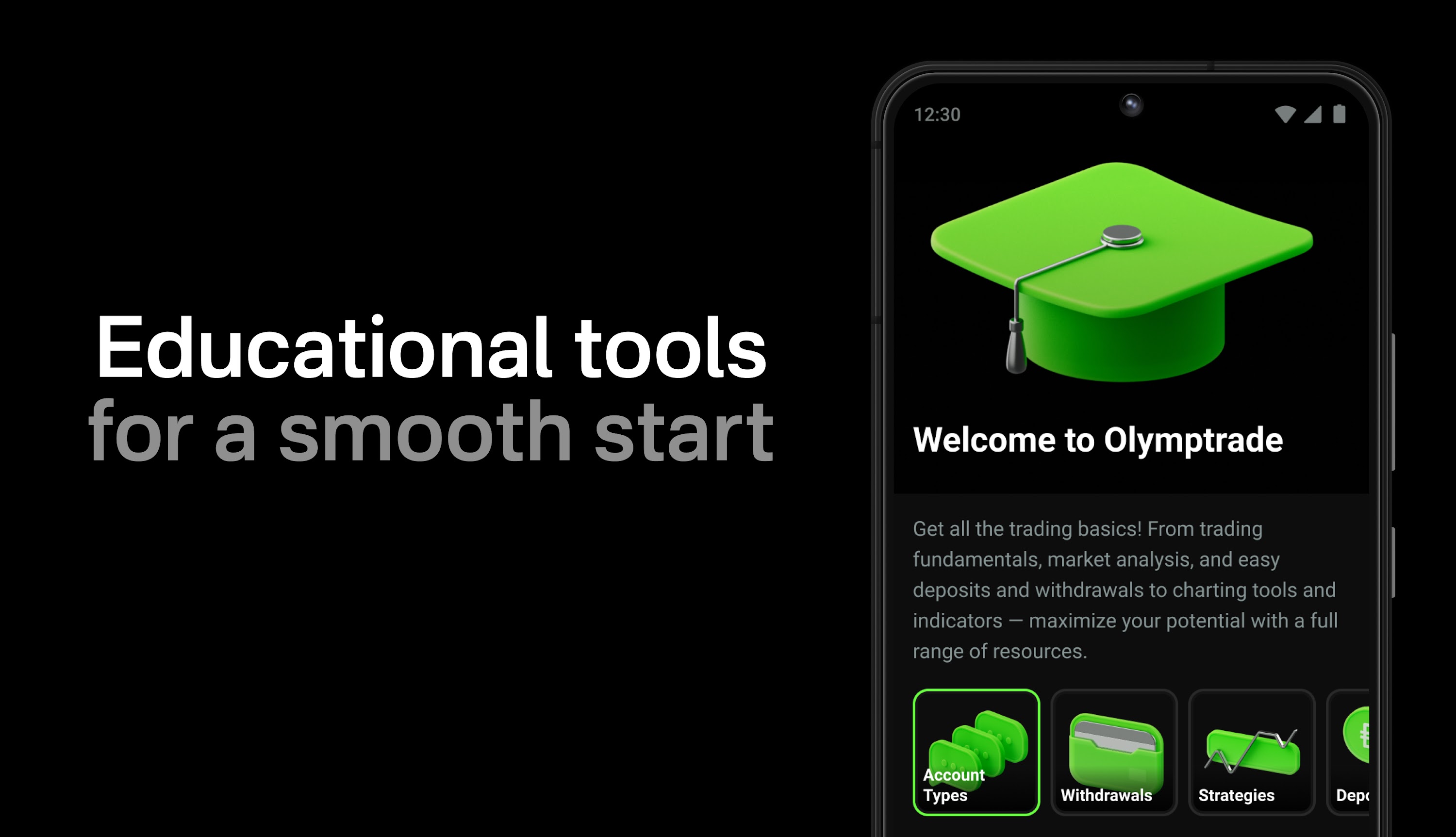 اسکرین شات 6 برنامه Olymptrade – Trading online