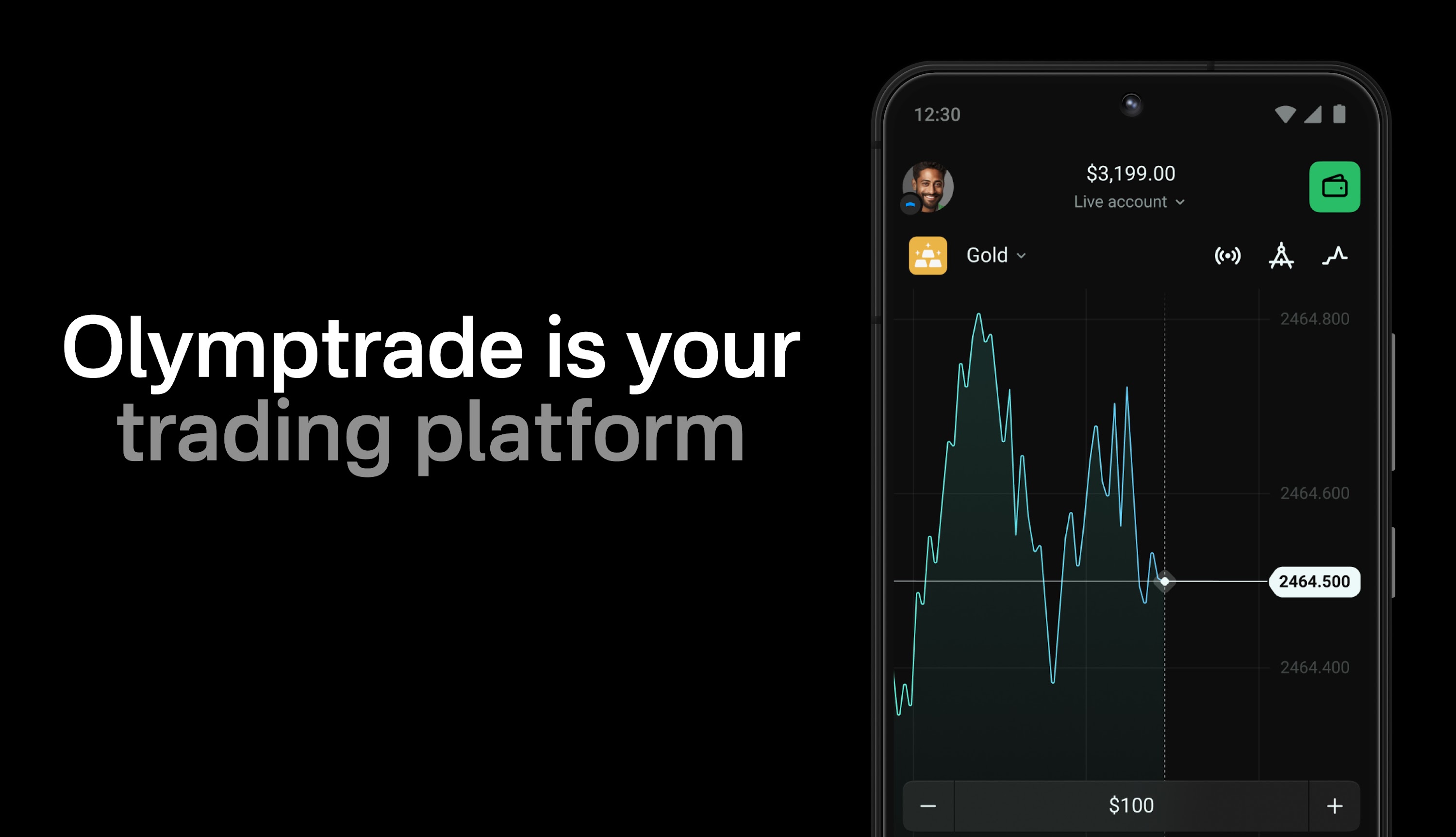 اسکرین شات 2 برنامه Olymptrade – Trading online