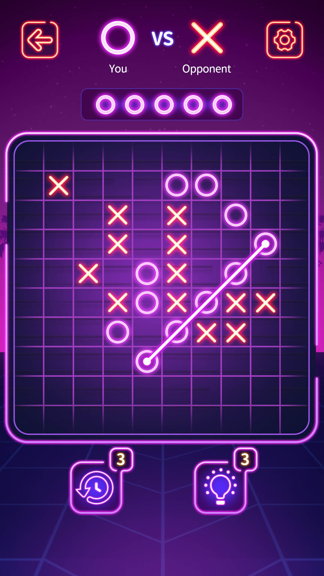 اسکرین شات 2 بازی Tic Tac Toe - Offline XOXO