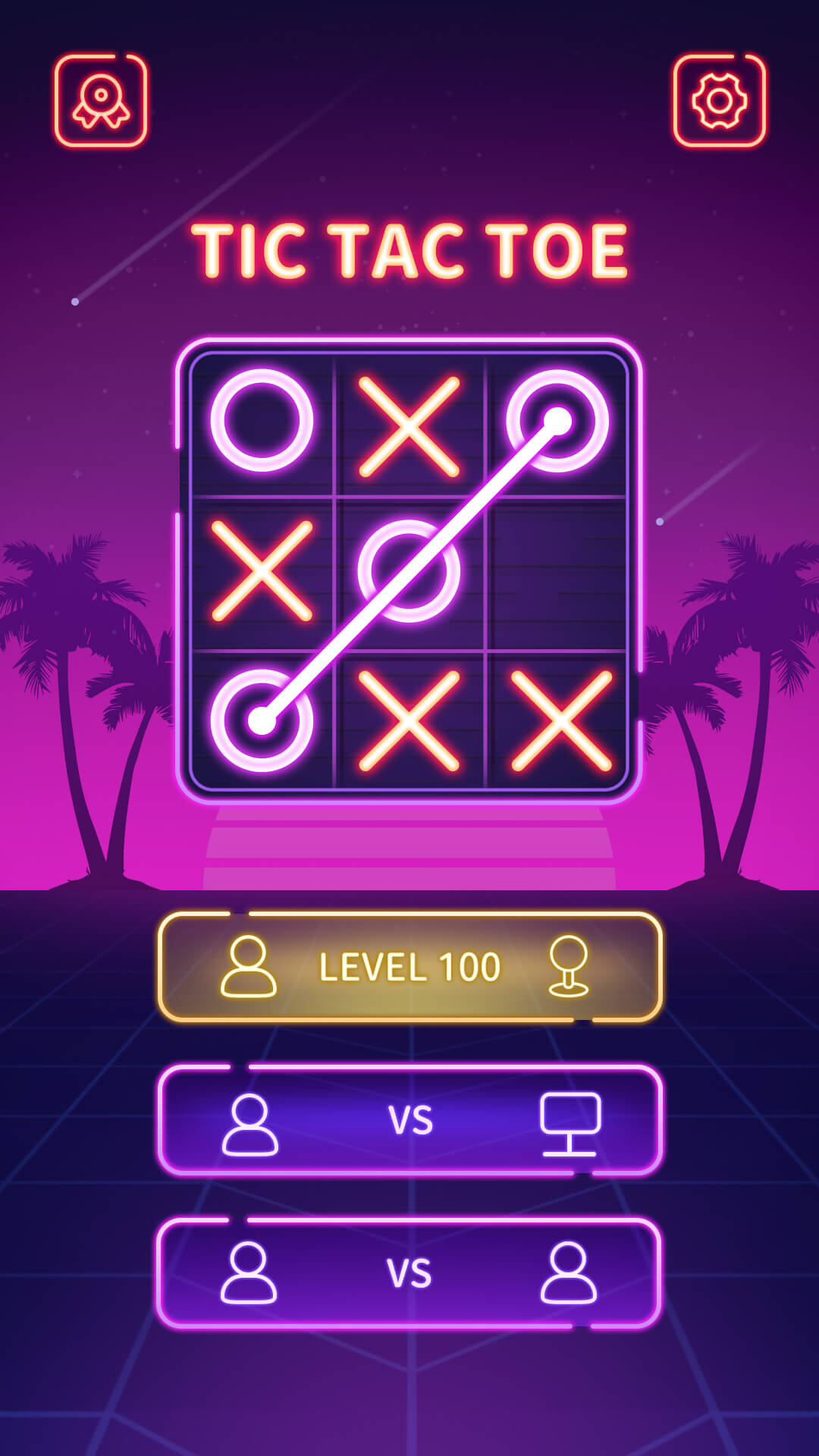 اسکرین شات 3 بازی Tic Tac Toe - Offline XOXO