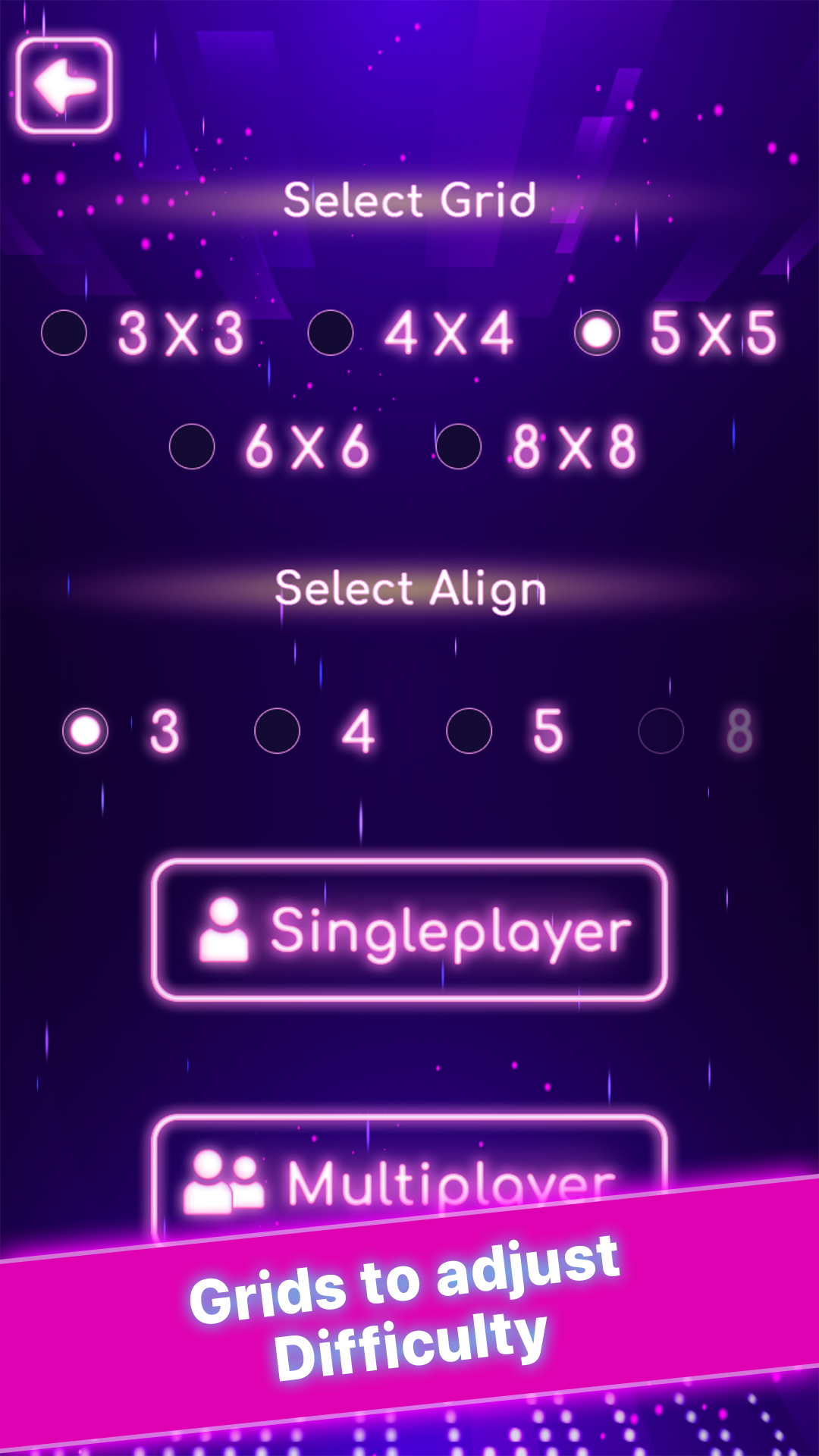 اسکرین شات 2 بازی Tick Tack Toe - Online,Offline