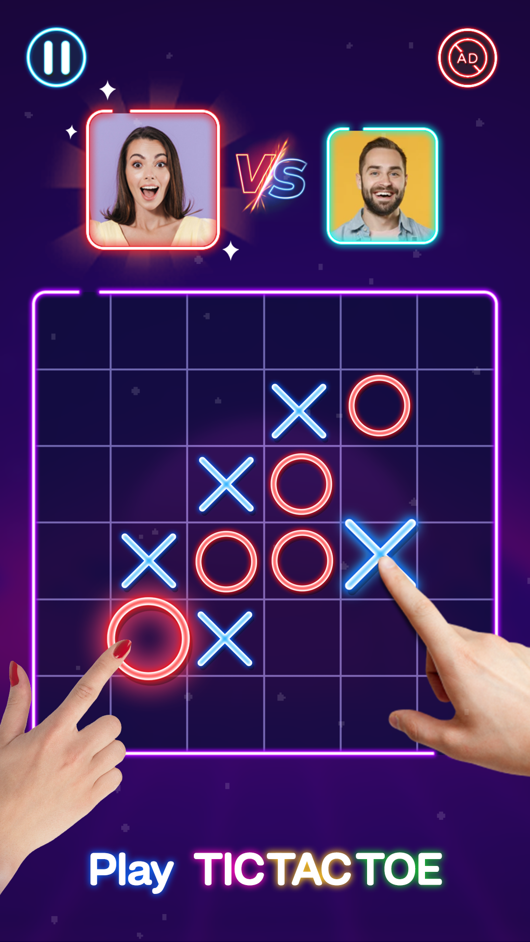 اسکرین شات بازی Tic Tac Toe: XOXO 2