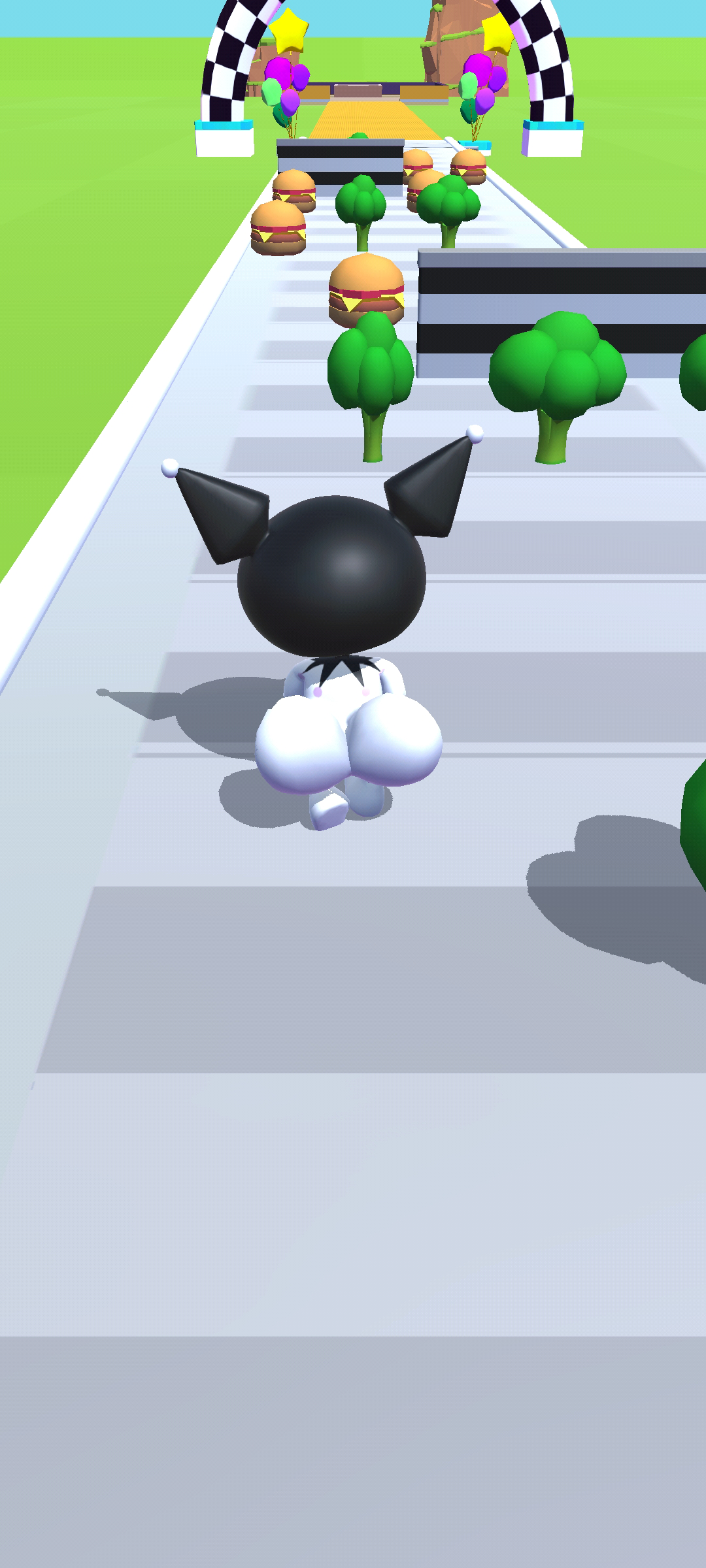 اسکرین شات 3 بازی Kuromi Twerk Race 3D