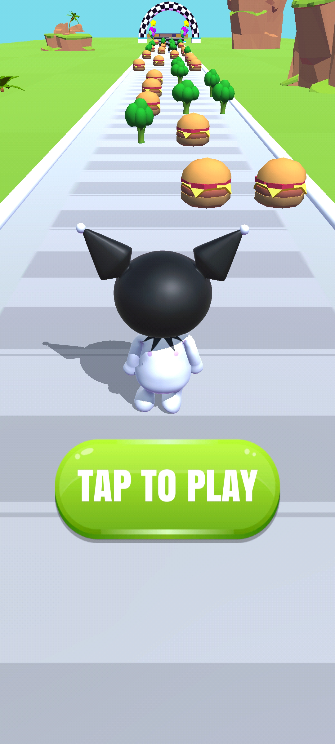 اسکرین شات 1 بازی Kuromi Twerk Race 3D