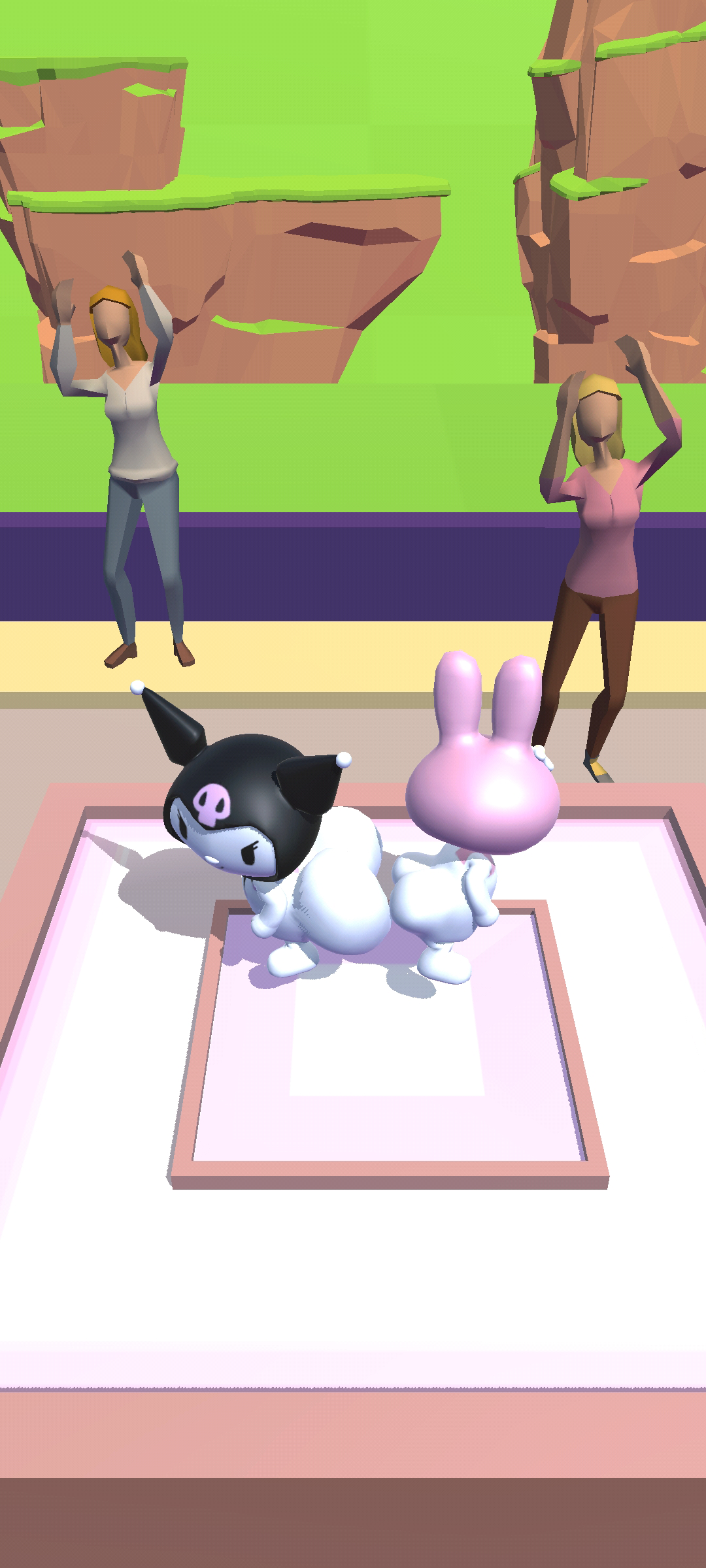 اسکرین شات 5 بازی Kuromi Twerk Race 3D