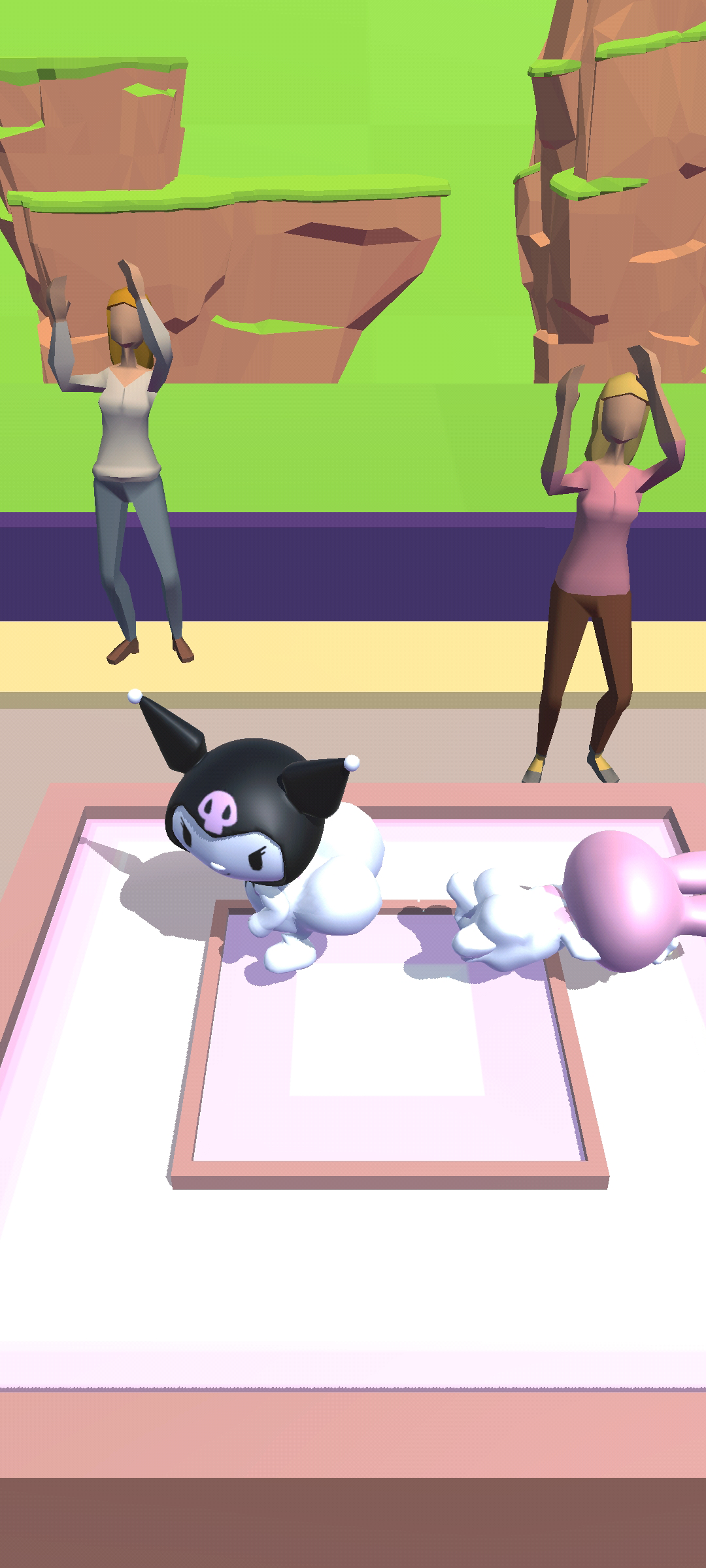 اسکرین شات 6 بازی Kuromi Twerk Race 3D