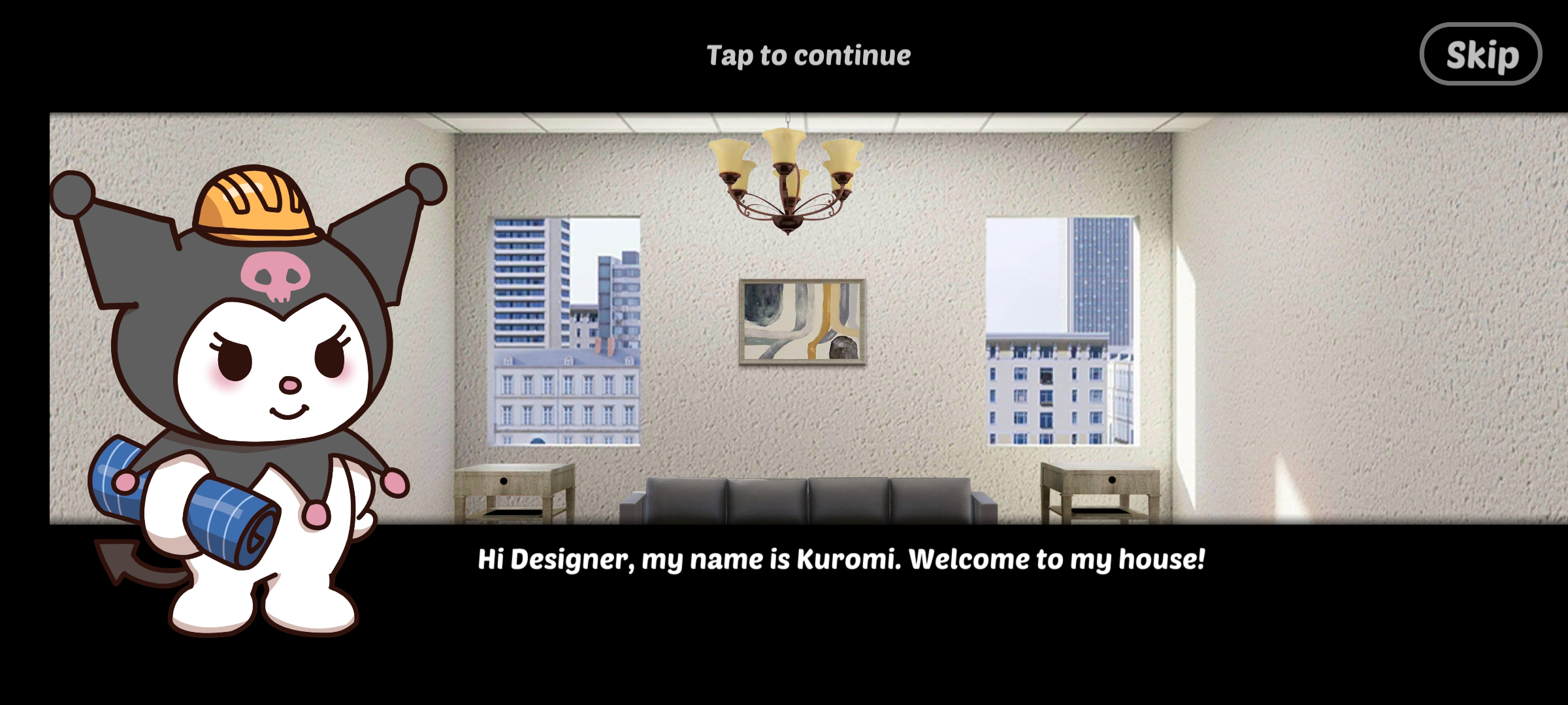 اسکرین شات 2 بازی Kuromi Home Decor