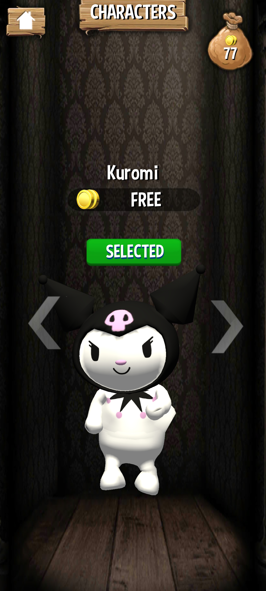 اسکرین شات 2 بازی Labubu Kuromi Run