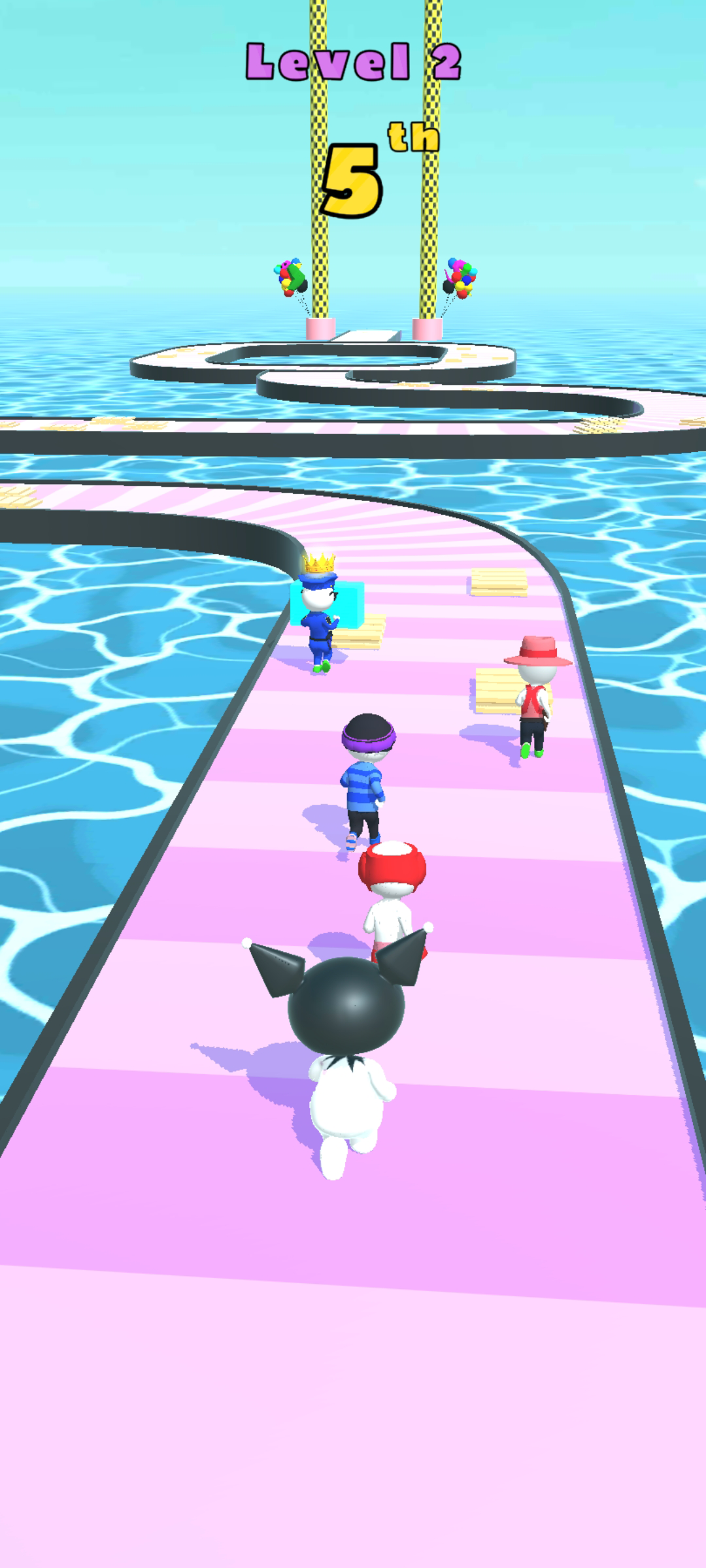 اسکرین شات 1 بازی Kuromi Shortcut Race