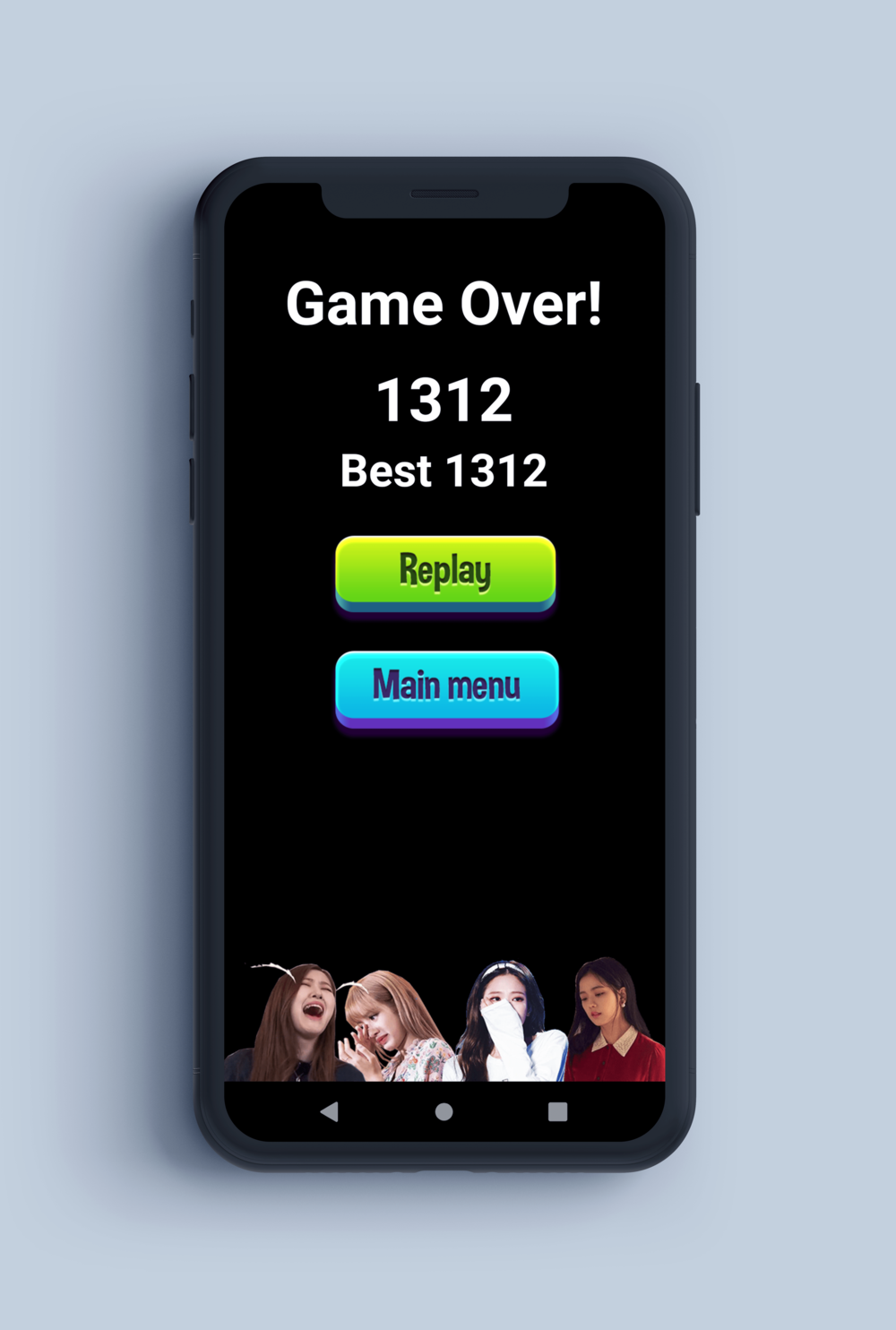 اسکرین شات بازی Blackpink 2048 Game 5