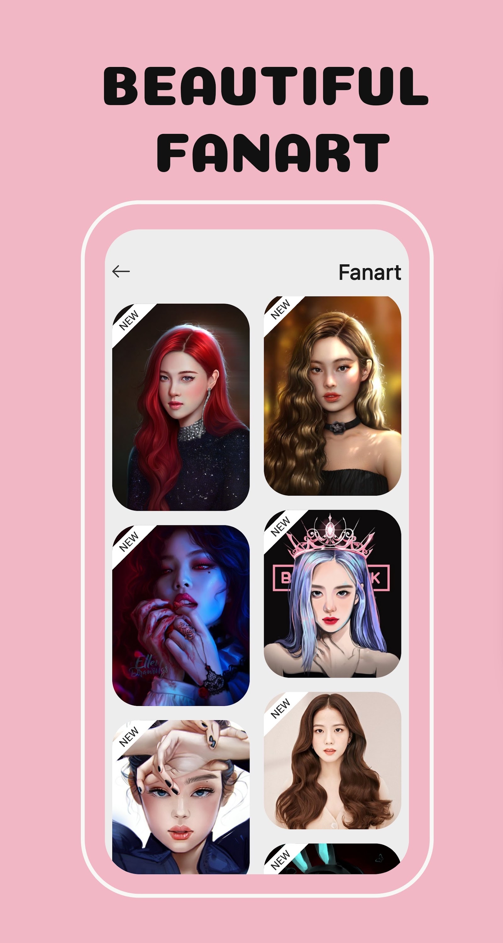 اسکرین شات برنامه Blackpink Wallpaper HD 4K 4