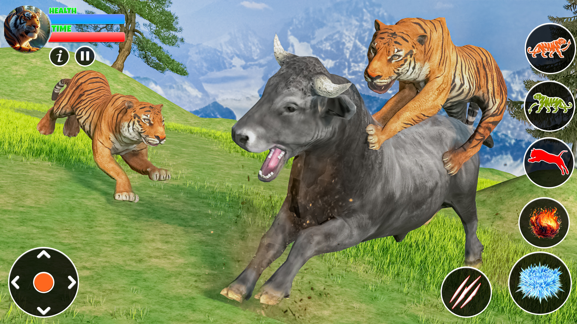 اسکرین شات 4 بازی Tiger Family Sim: Tiger Games