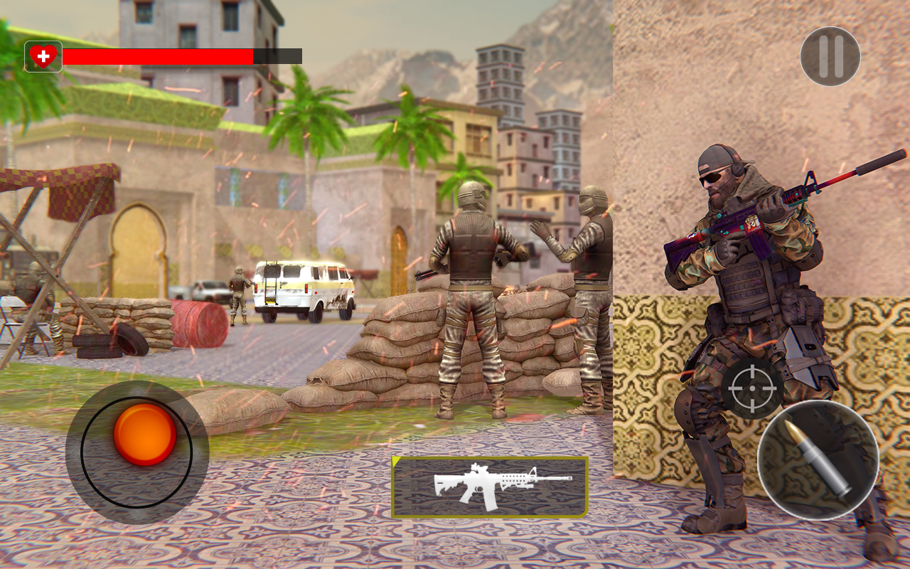اسکرین شات 2 برنامه US Army Commando Squad