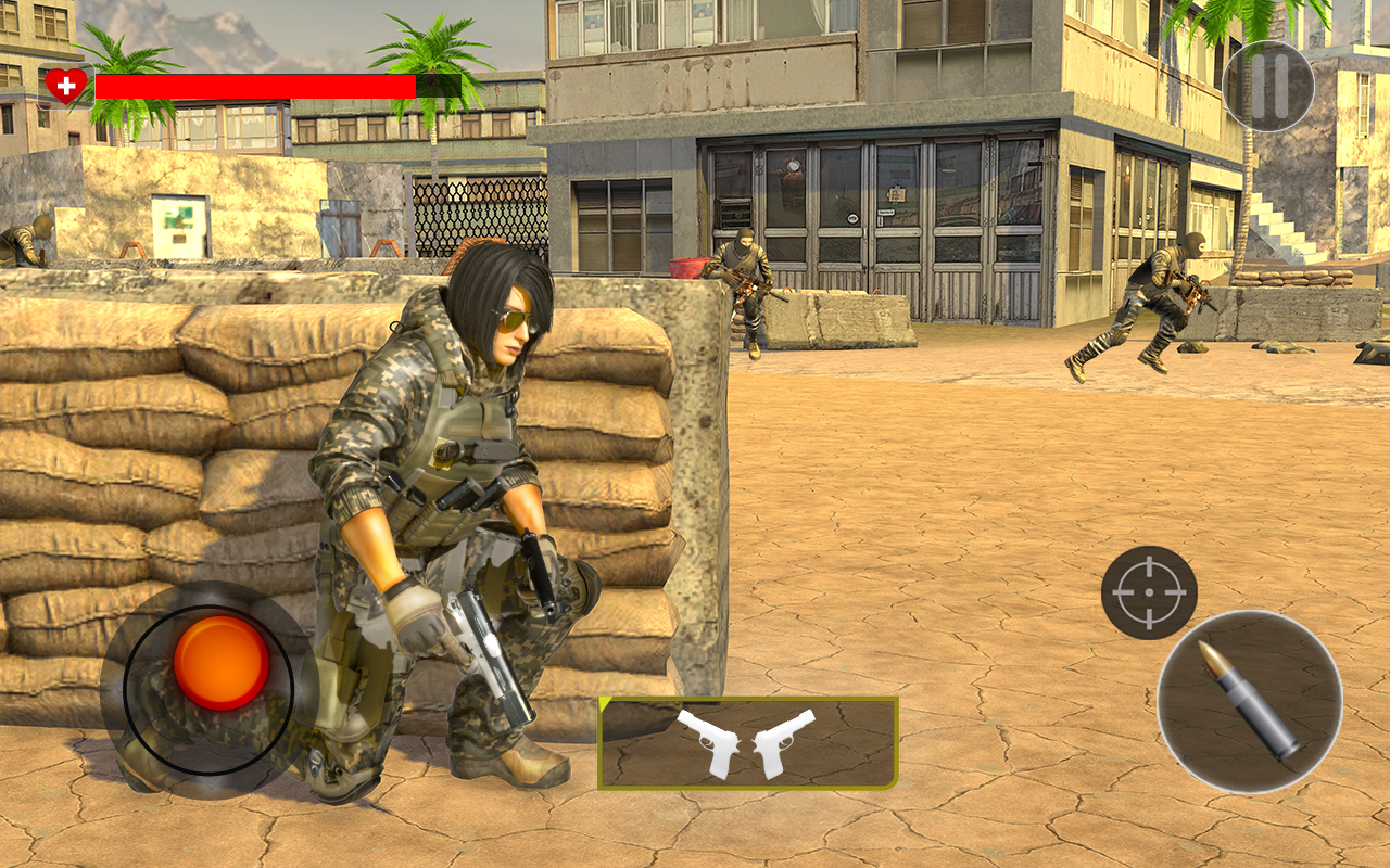اسکرین شات 1 برنامه US Army Commando Squad