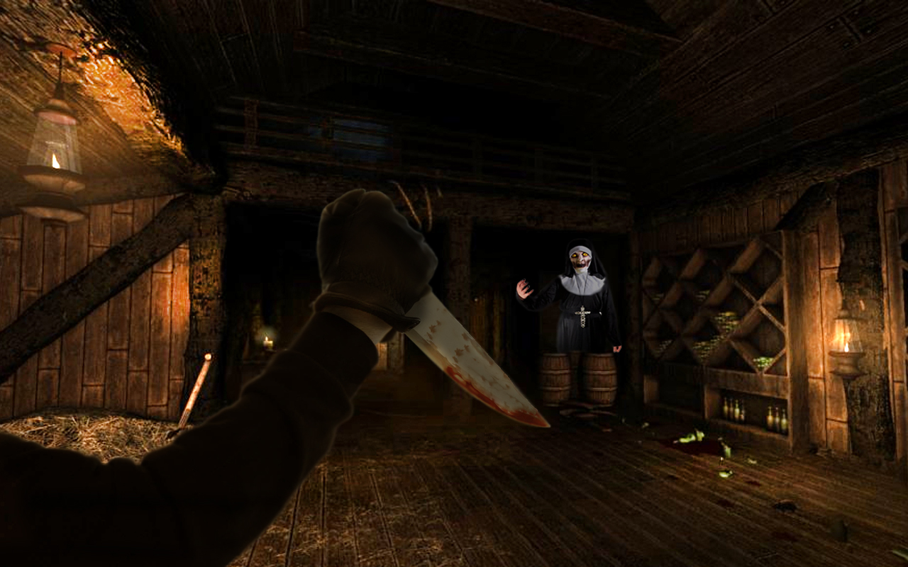 اسکرین شات 3 بازی Scary Evil Nun : Horror House