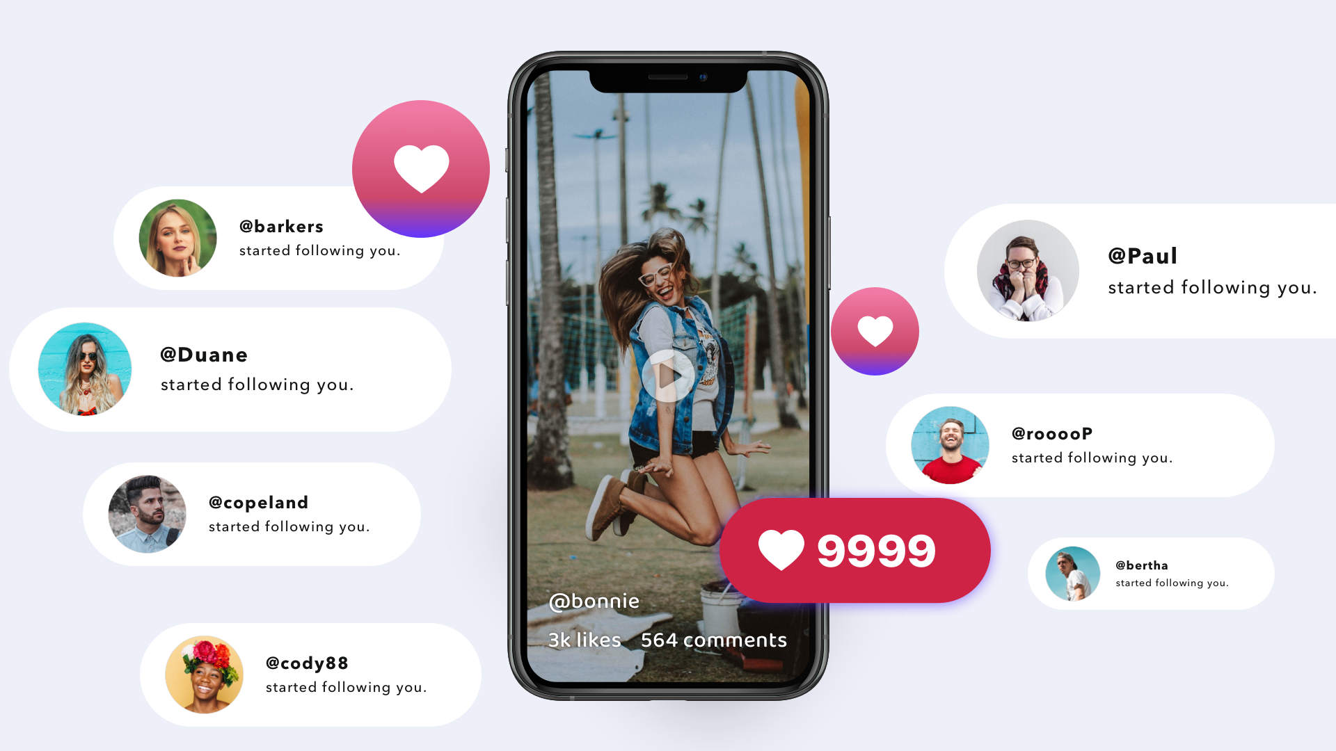 اسکرین شات 2 برنامه TikFamous - Boost Followers