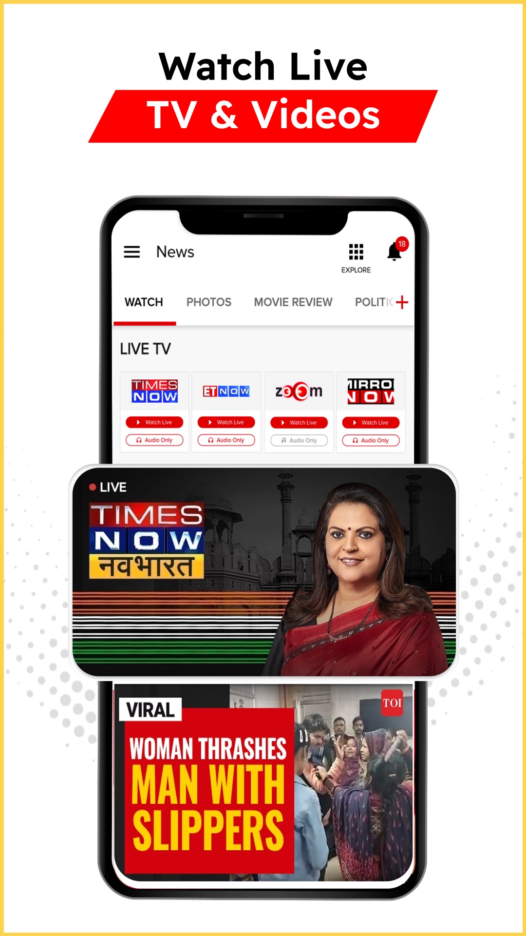 اسکرین شات 3 برنامه Newspoint: Public News App