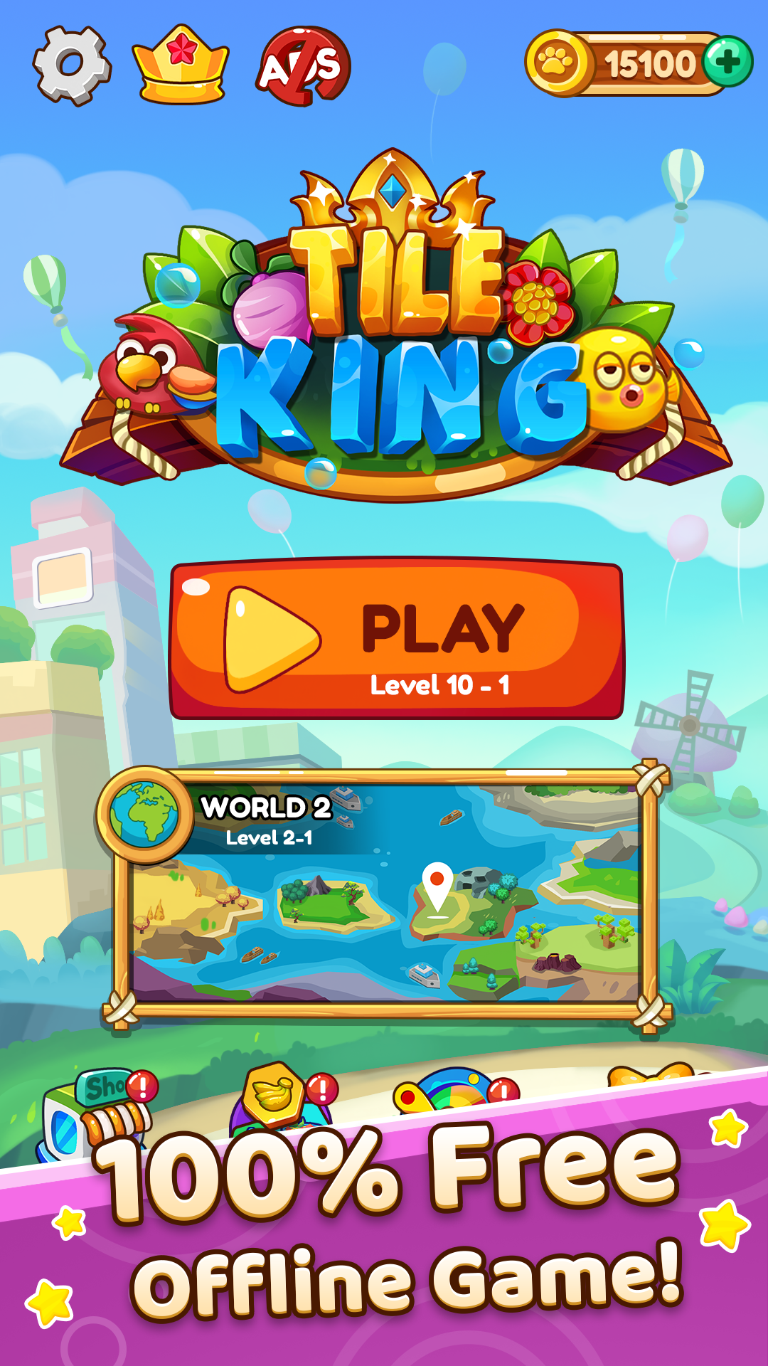 اسکرین شات 8 بازی Tile King - Classing Triple Ma