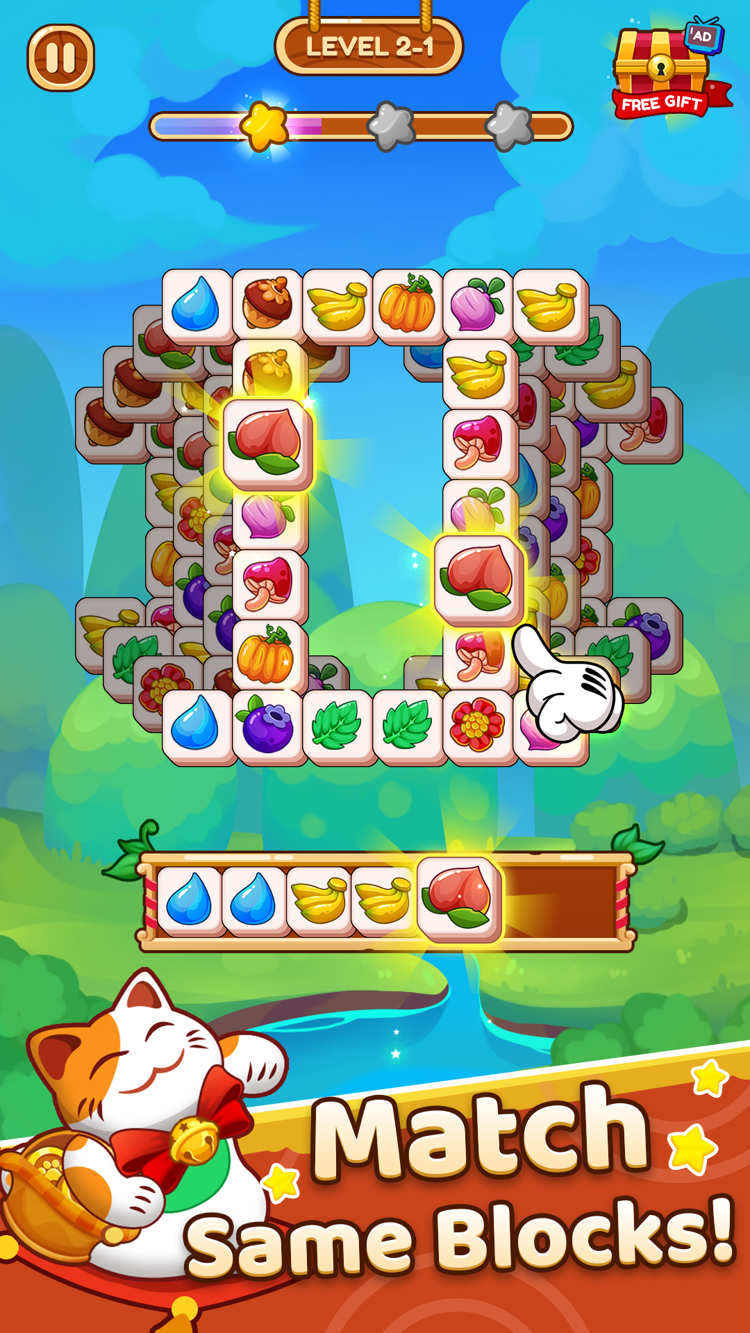 اسکرین شات 1 بازی Tile King - Classing Triple Ma