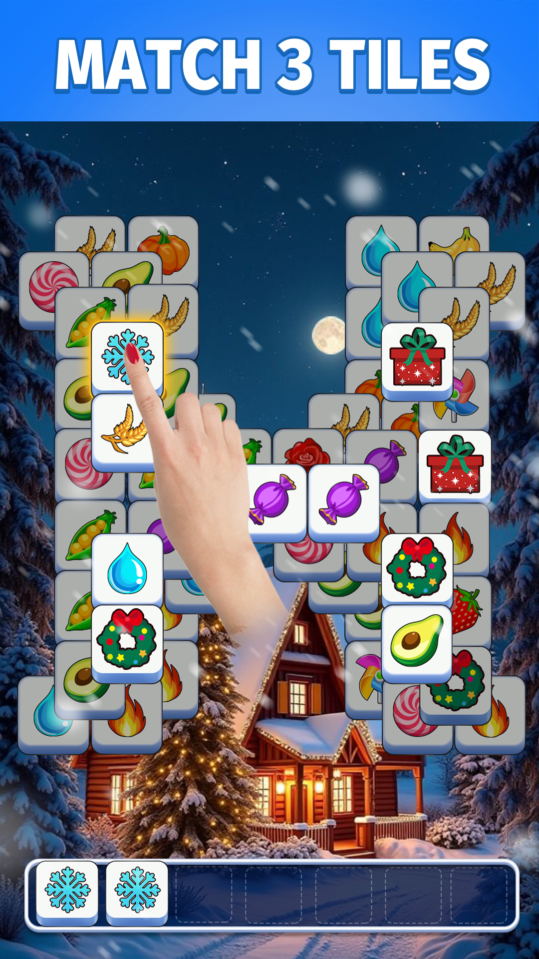 اسکرین شات 3 بازی Match 3 Tiles - Sorting Games