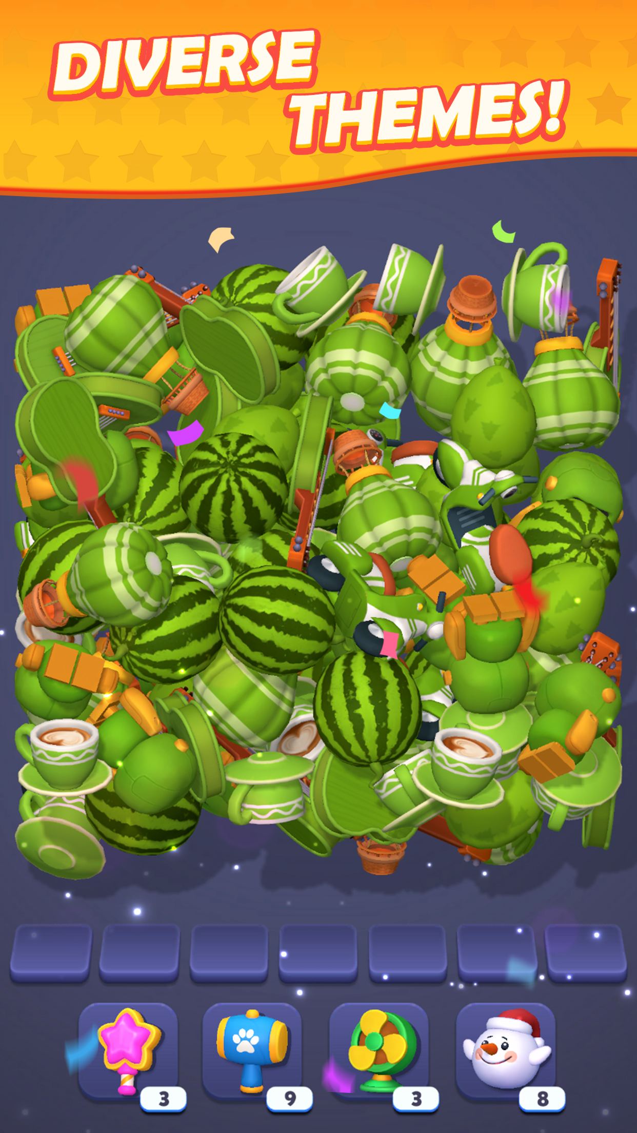 اسکرین شات 2 بازی Match Miracle: Triple 3D Game