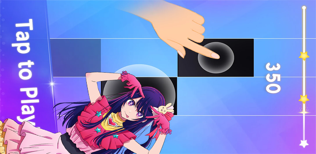 اسکرین شات 5 بازی OSHI NO KO Tiles Piano My Star
