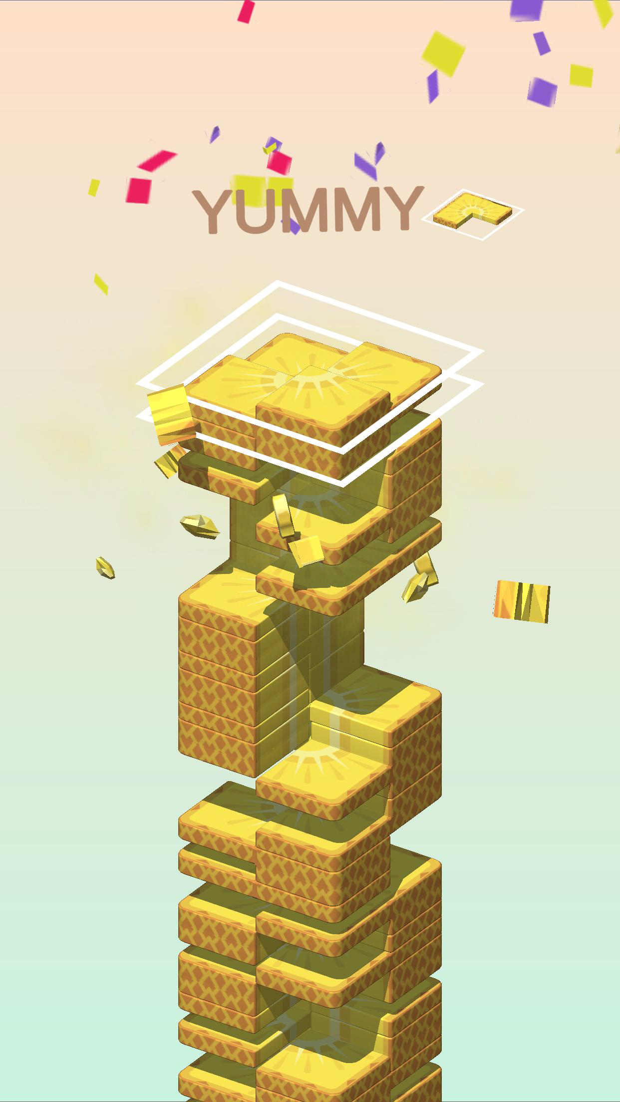 اسکرین شات 2 بازی Juicy Stack. Block&Tile Puzzle
