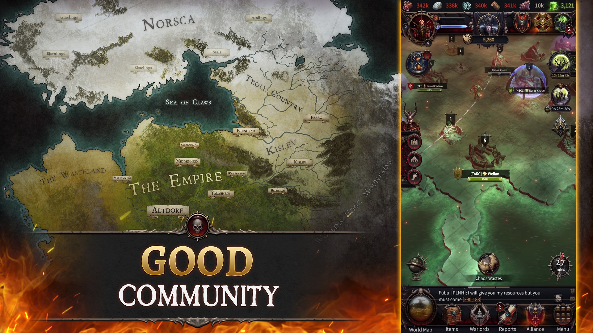 اسکرین شات 7 بازی Warhammer: Chaos & Conquest