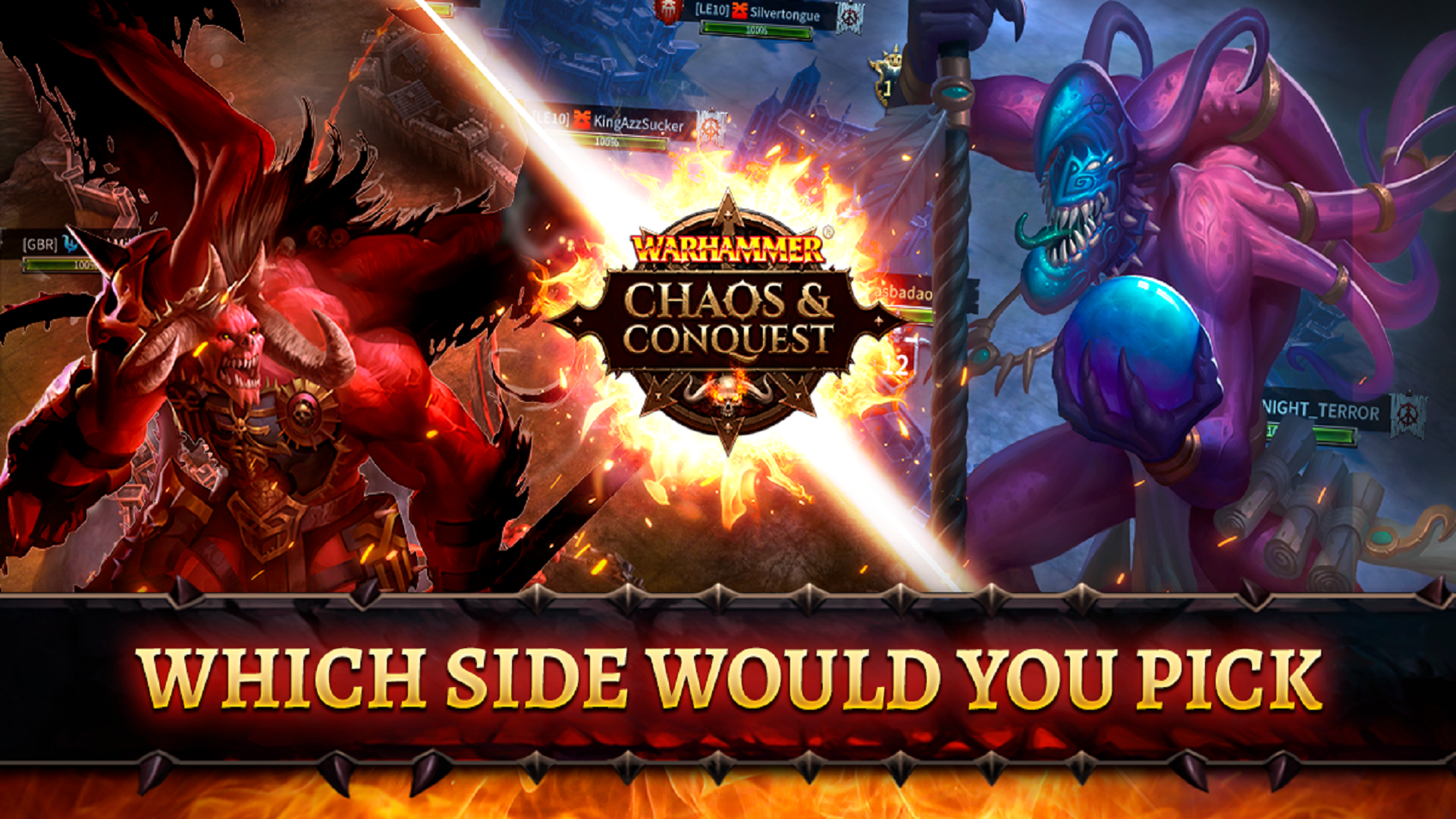 اسکرین شات 2 بازی Warhammer: Chaos & Conquest