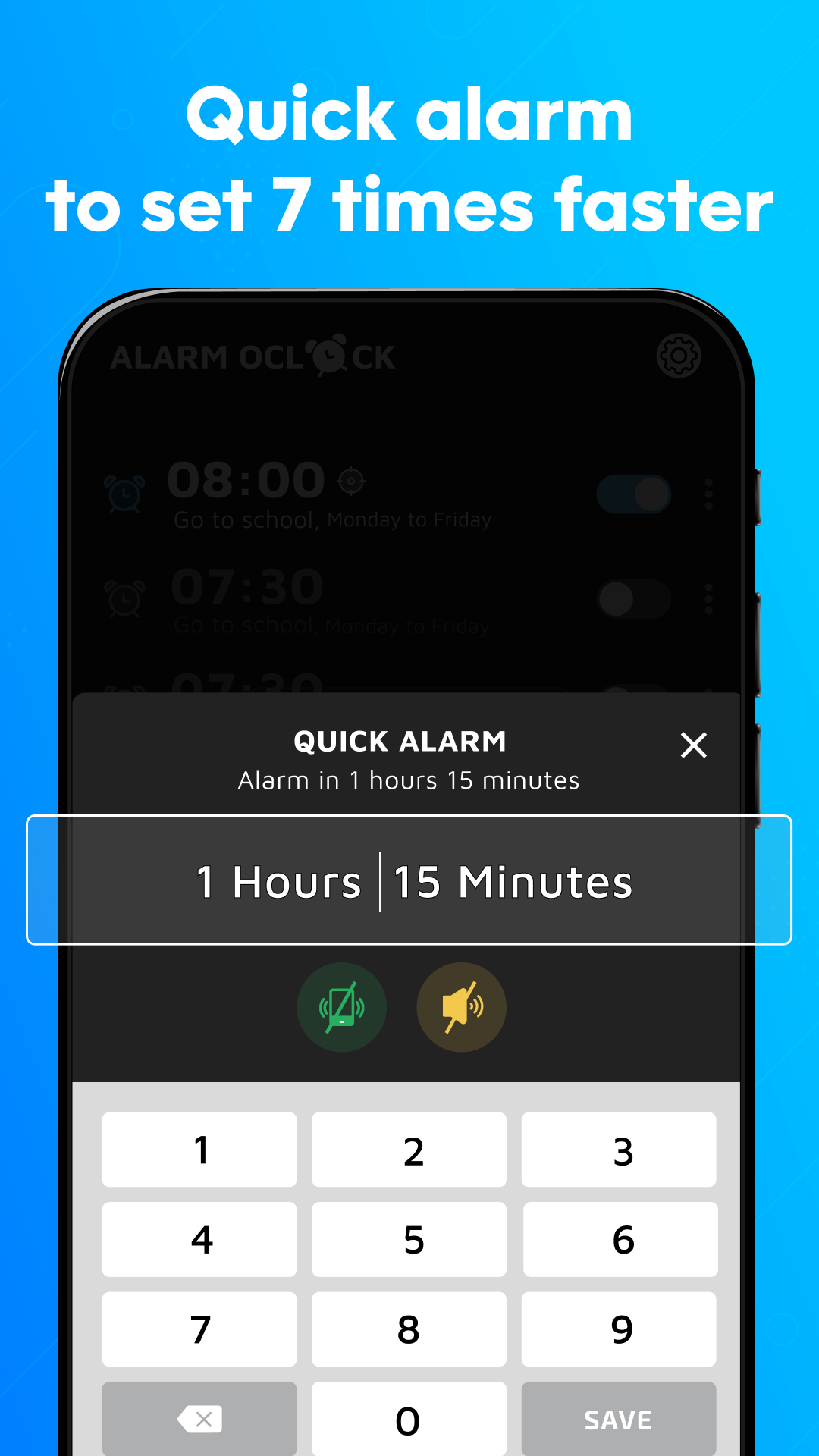 اسکرین شات 6 برنامه Alarmy: Alarm - Timer Clock