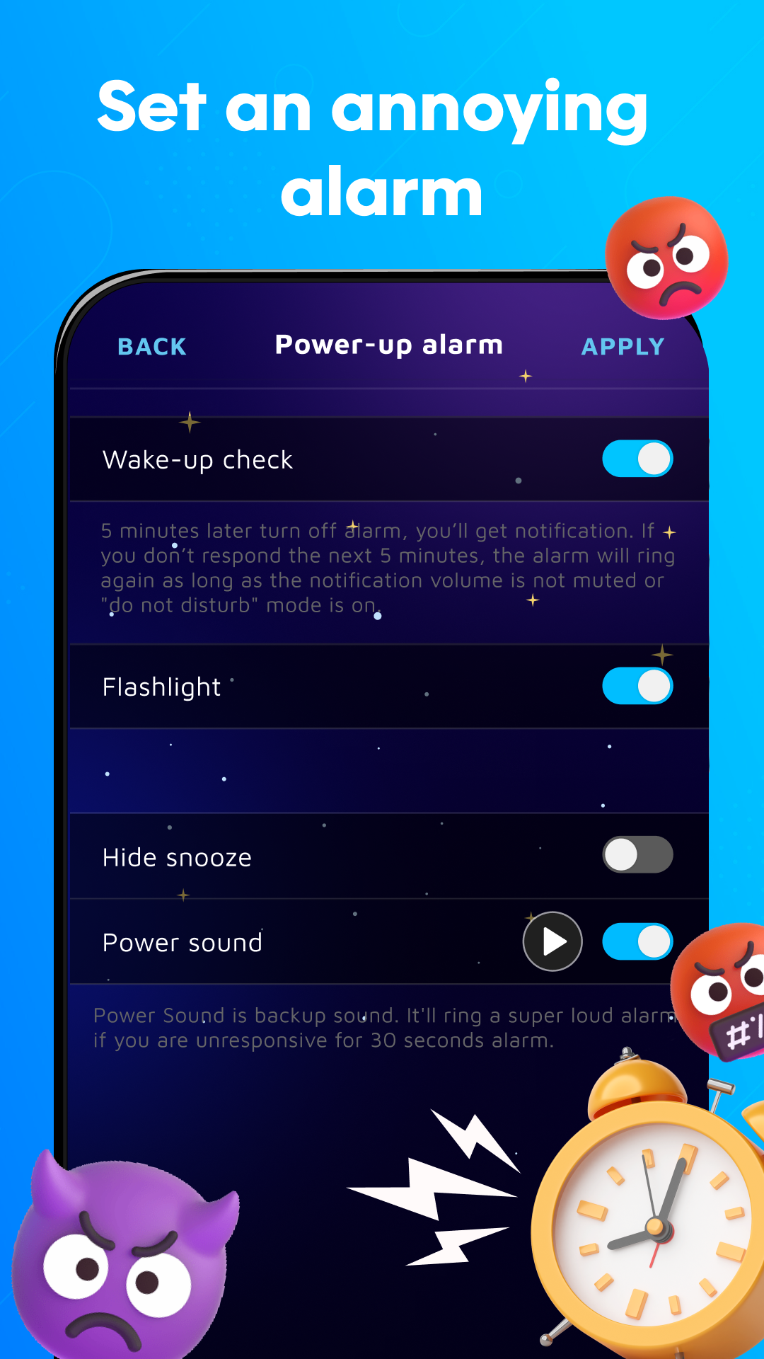 اسکرین شات 7 برنامه Alarmy: Alarm - Timer Clock