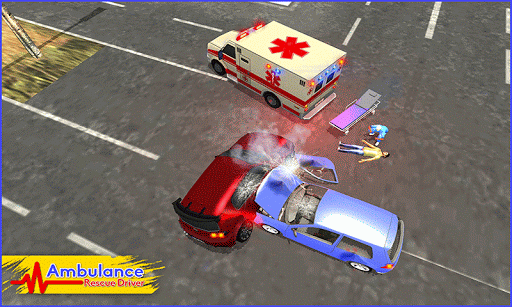 اسکرین شات 5 بازی Ambulance Rescue Driver 2017