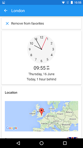 اسکرین شات برنامه World Clock by timeanddate.com 5