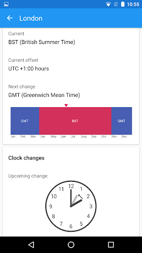 اسکرین شات برنامه World Clock by timeanddate.com 6