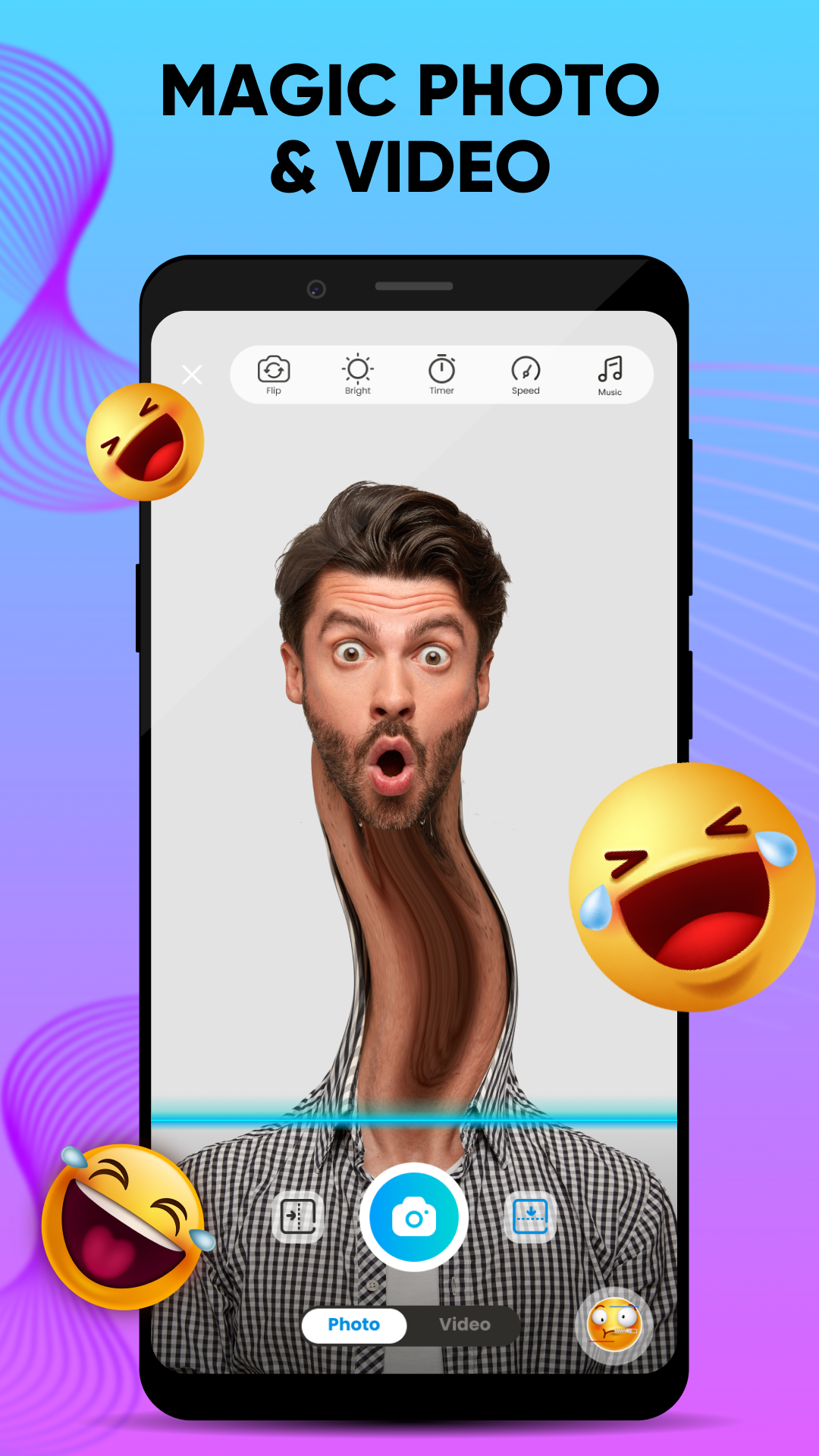اسکرین شات 7 برنامه Time Warp Scan - Face Scan