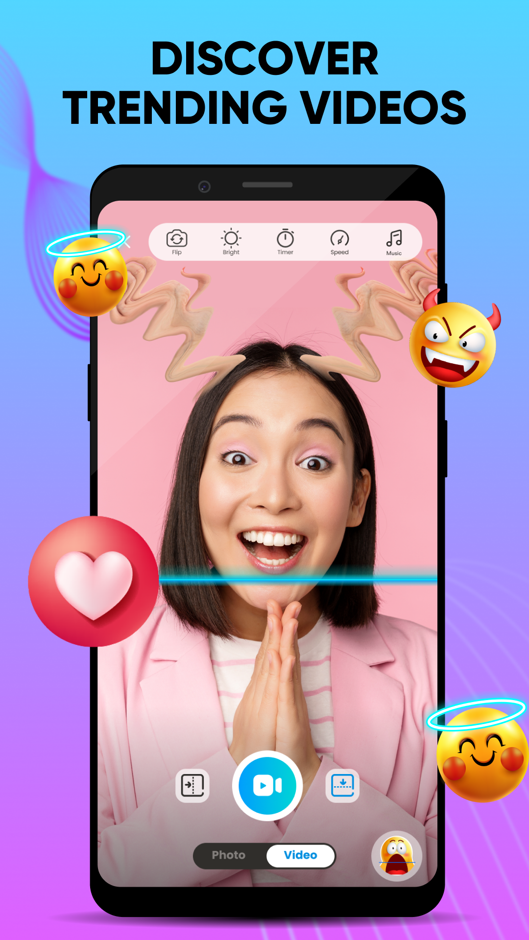 اسکرین شات 1 برنامه Time Warp Scan - Face Scan
