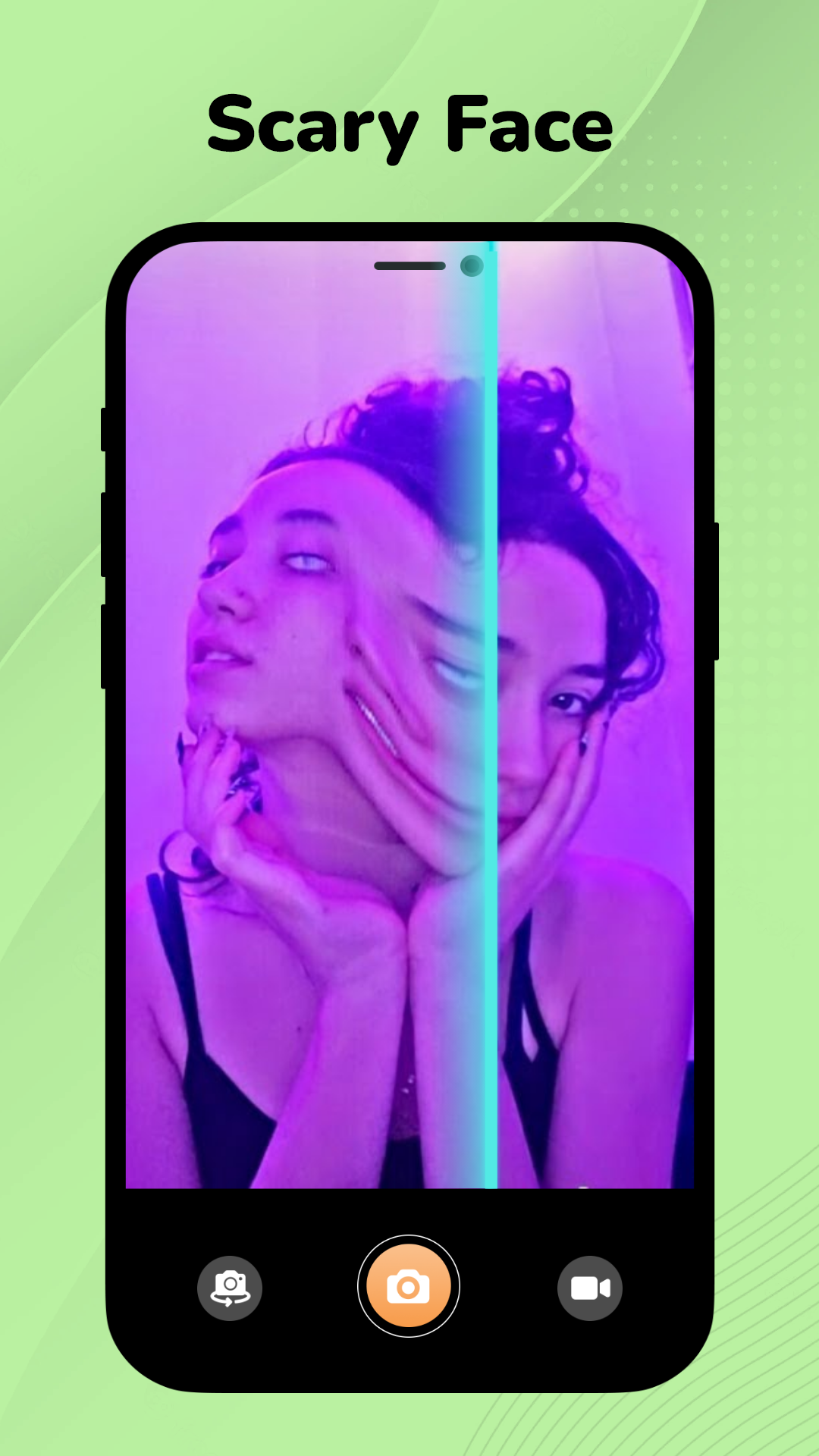 اسکرین شات 1 برنامه Time Warp Scan - Face Scanner