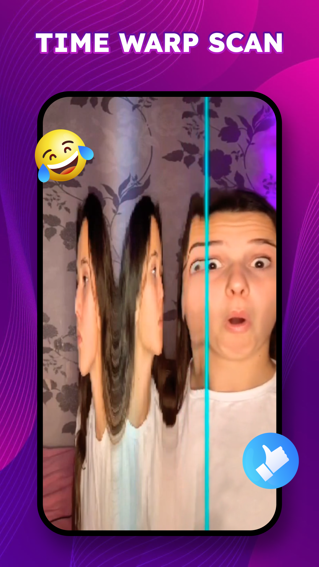 اسکرین شات 8 برنامه Time Warp Scan: Face Warp Scan