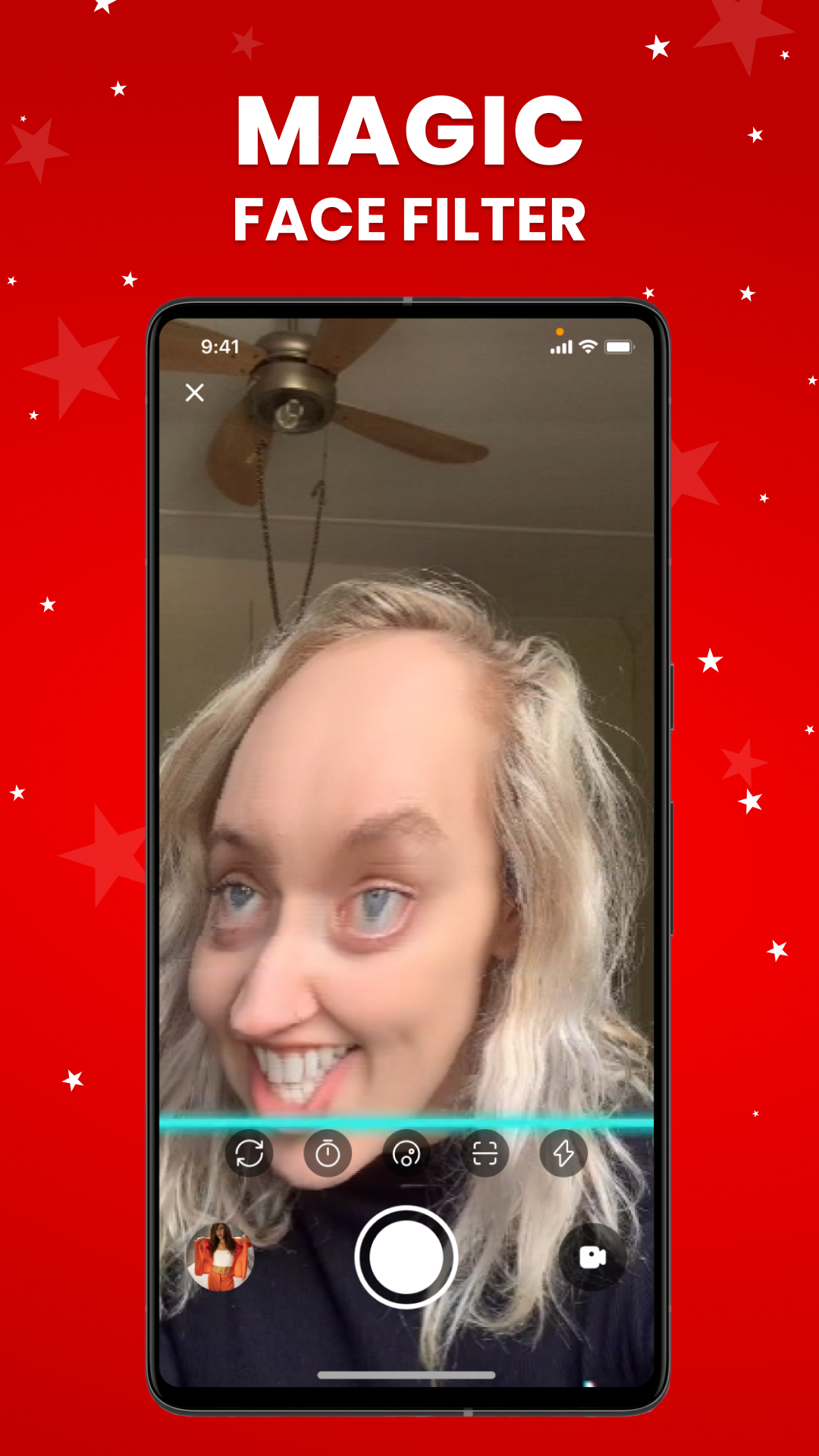 اسکرین شات 5 برنامه Time Warp Scan - Face Scanner