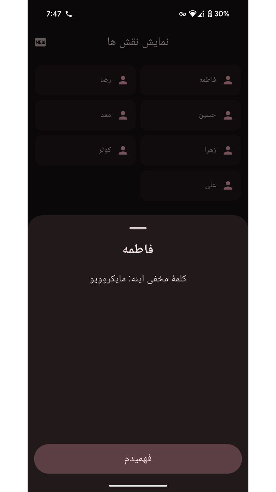 اسکرین شات 4 برنامه ‏جاسوس رو پیدا کن