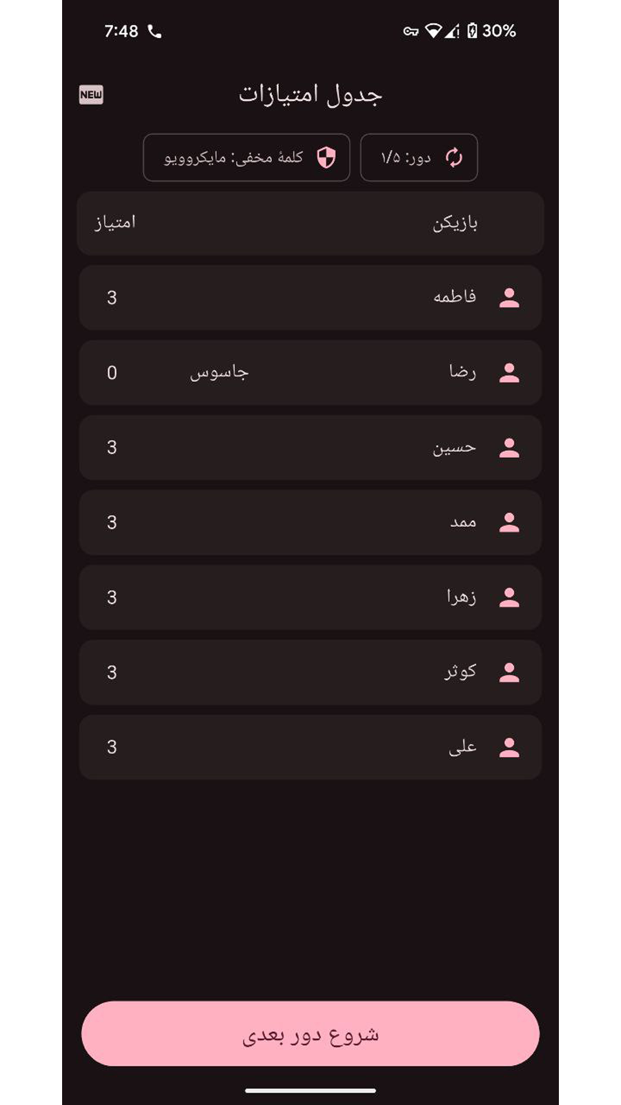 اسکرین شات 6 برنامه ‏جاسوس رو پیدا کن