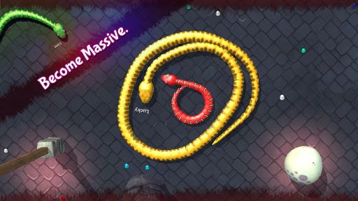 اسکرین شات 6 بازی 3D Snake . io