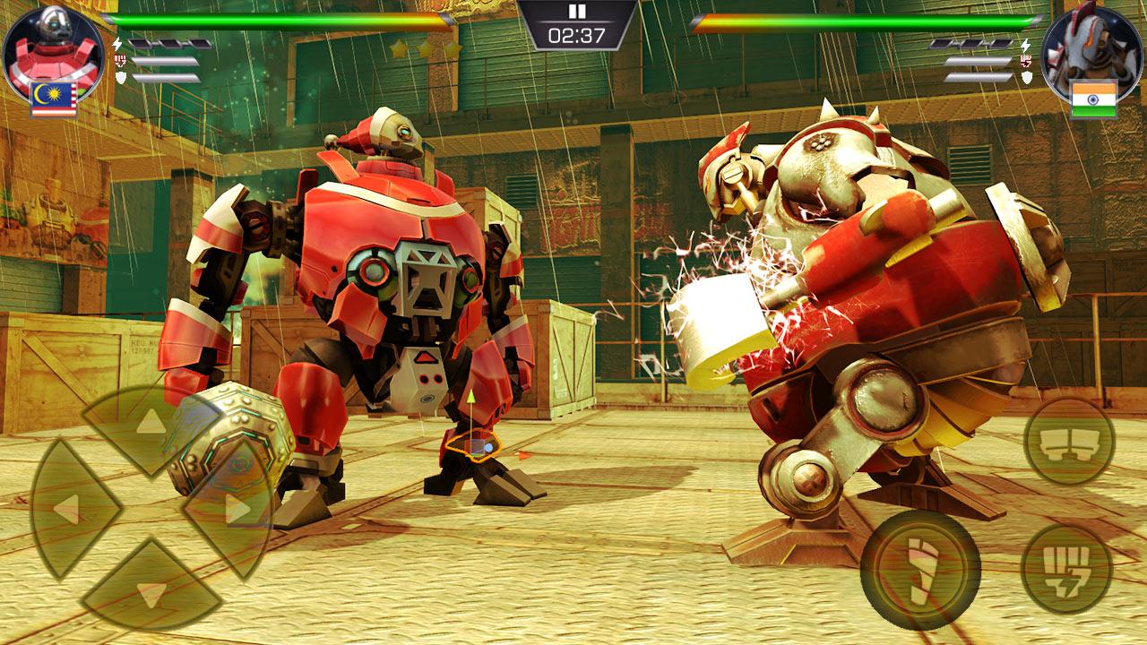 اسکرین شات 3 بازی Clash Of Robots  Fighting Game