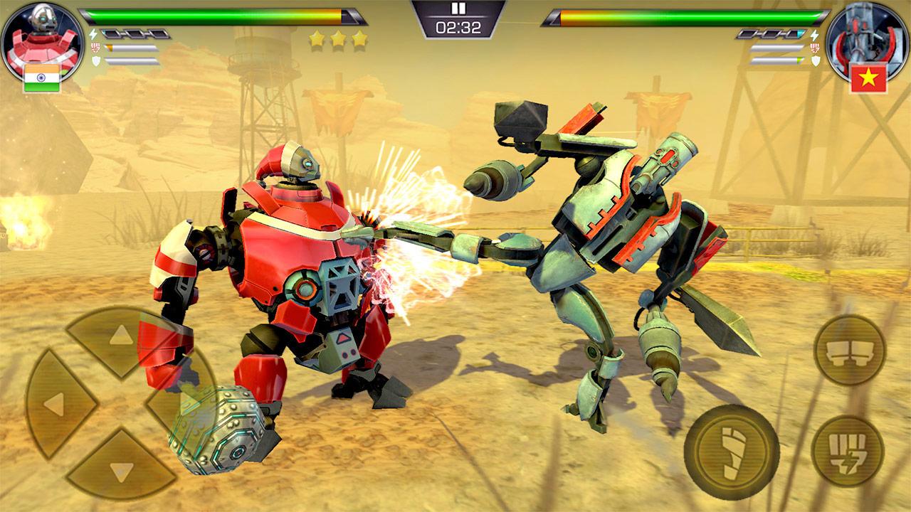 اسکرین شات 1 بازی Clash Of Robots  Fighting Game