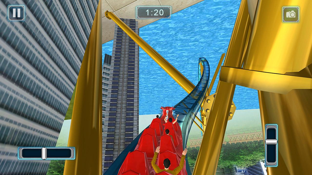 اسکرین شات 1 بازی Reckless Roller Coaster Sim