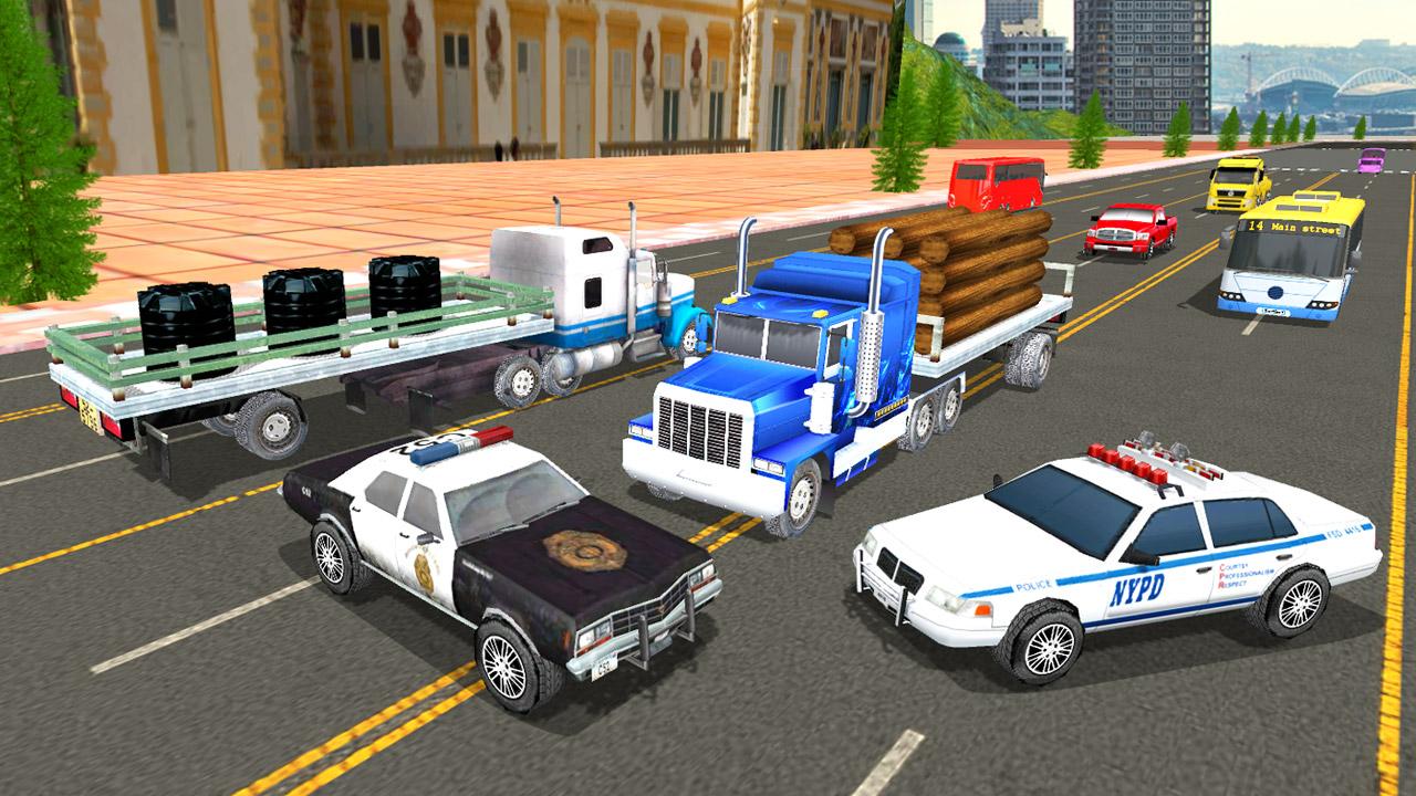 اسکرین شات 2 بازی Transporter Truck Driving 3D