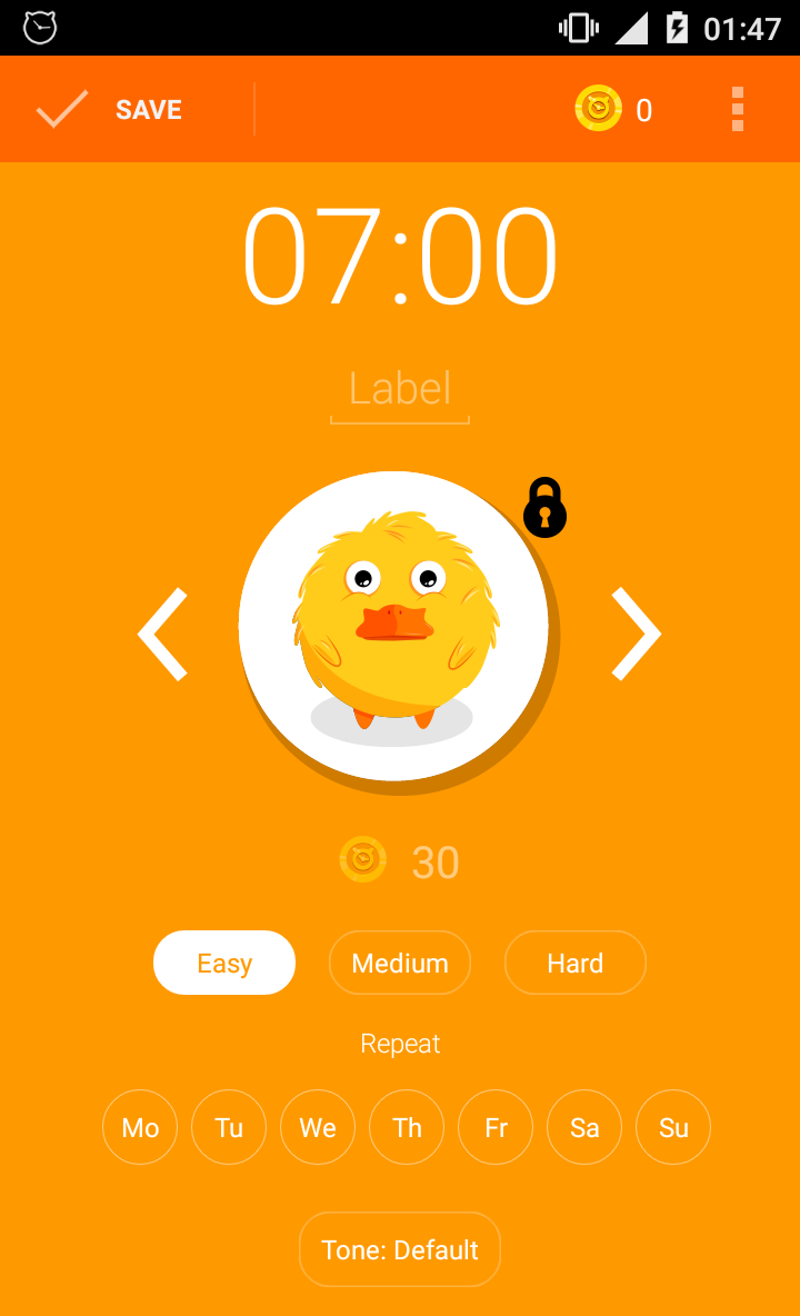 اسکرین شات 6 برنامه Alarm clock