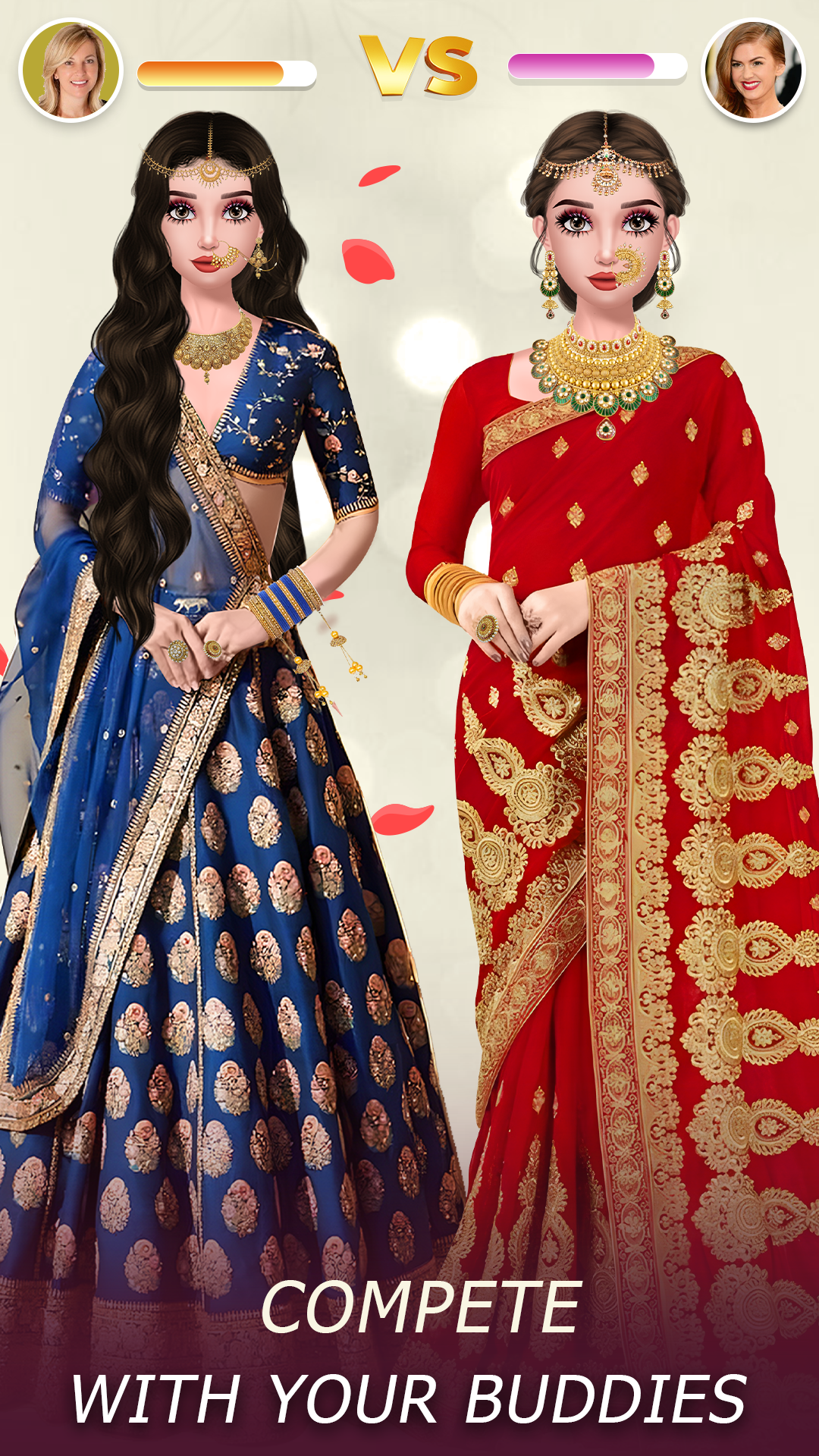اسکرین شات 3 بازی Indian Wedding Dress up Makeup