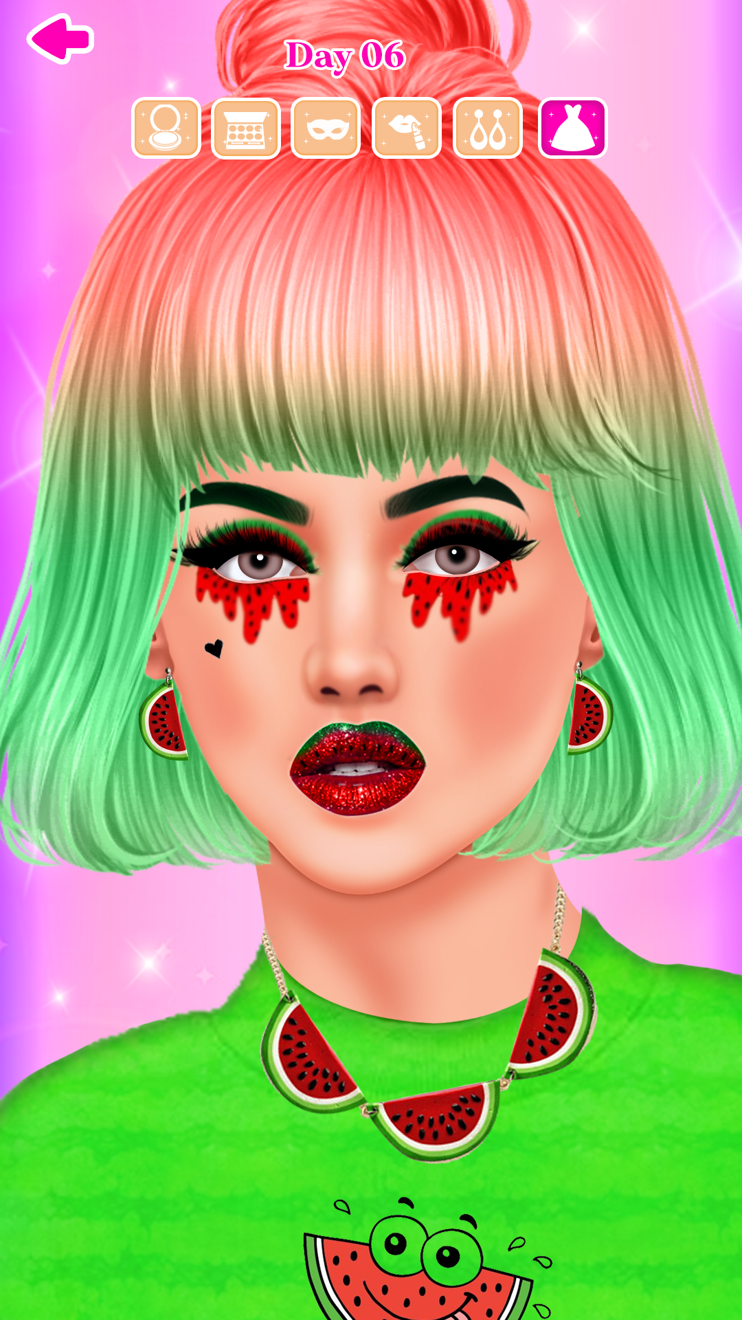 اسکرین شات 6 بازی DIY Makeup Games-Makeup Artist